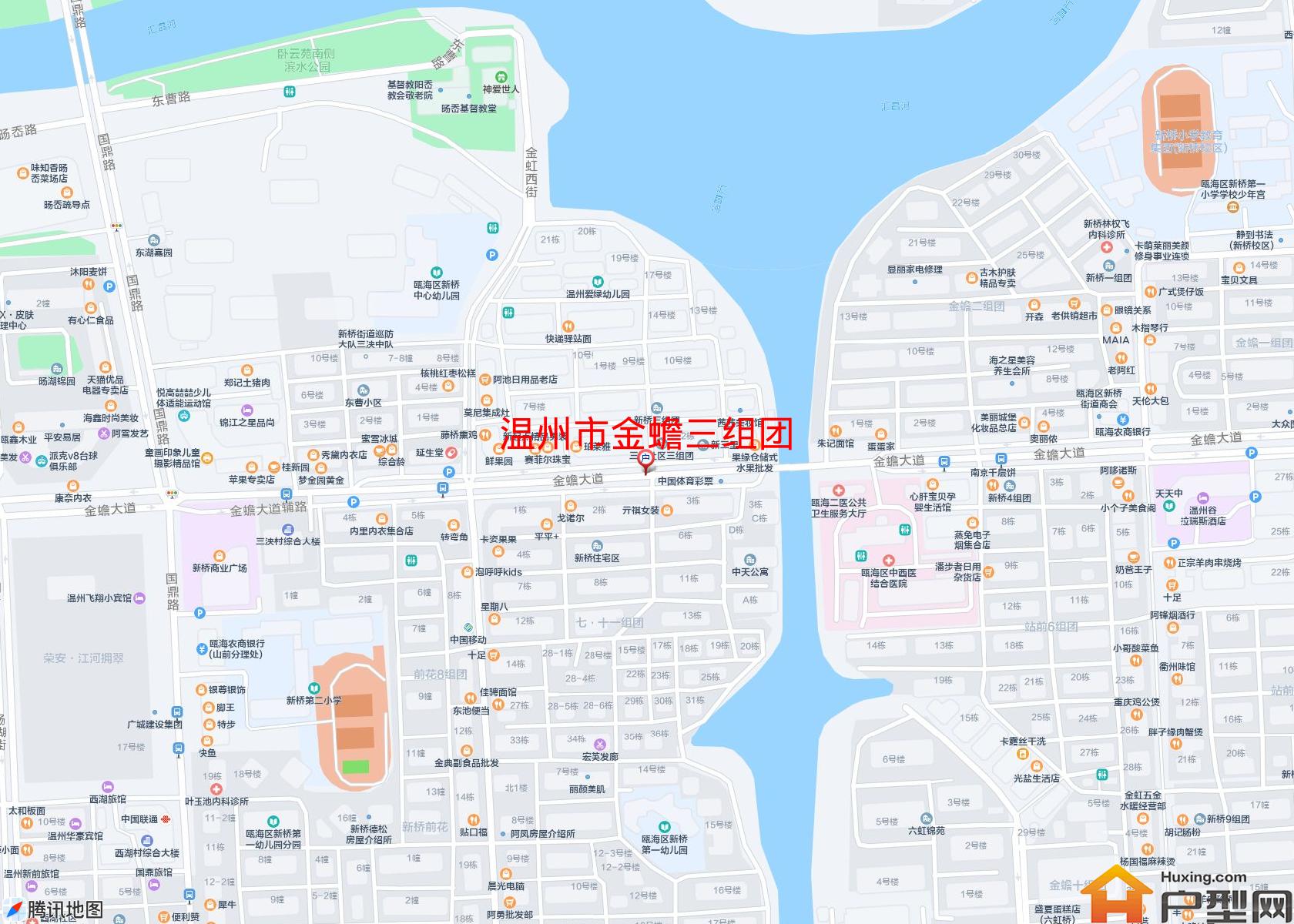 金蟾三组团小区 - 户型网