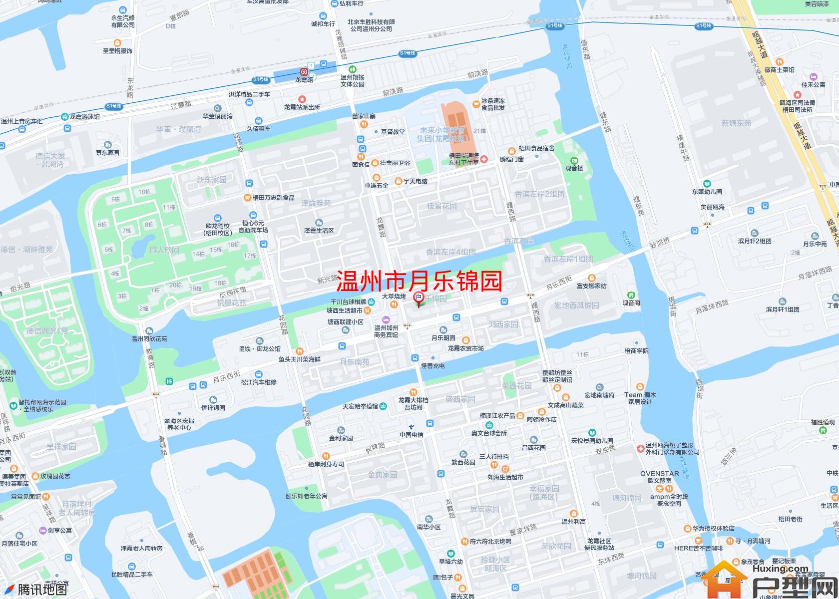 月乐锦园小区 - 户型网