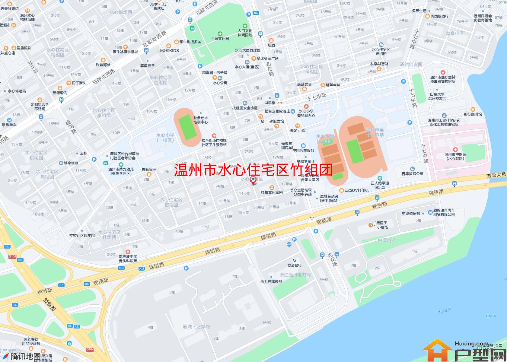 水心住宅区竹组团小区 - 户型网
