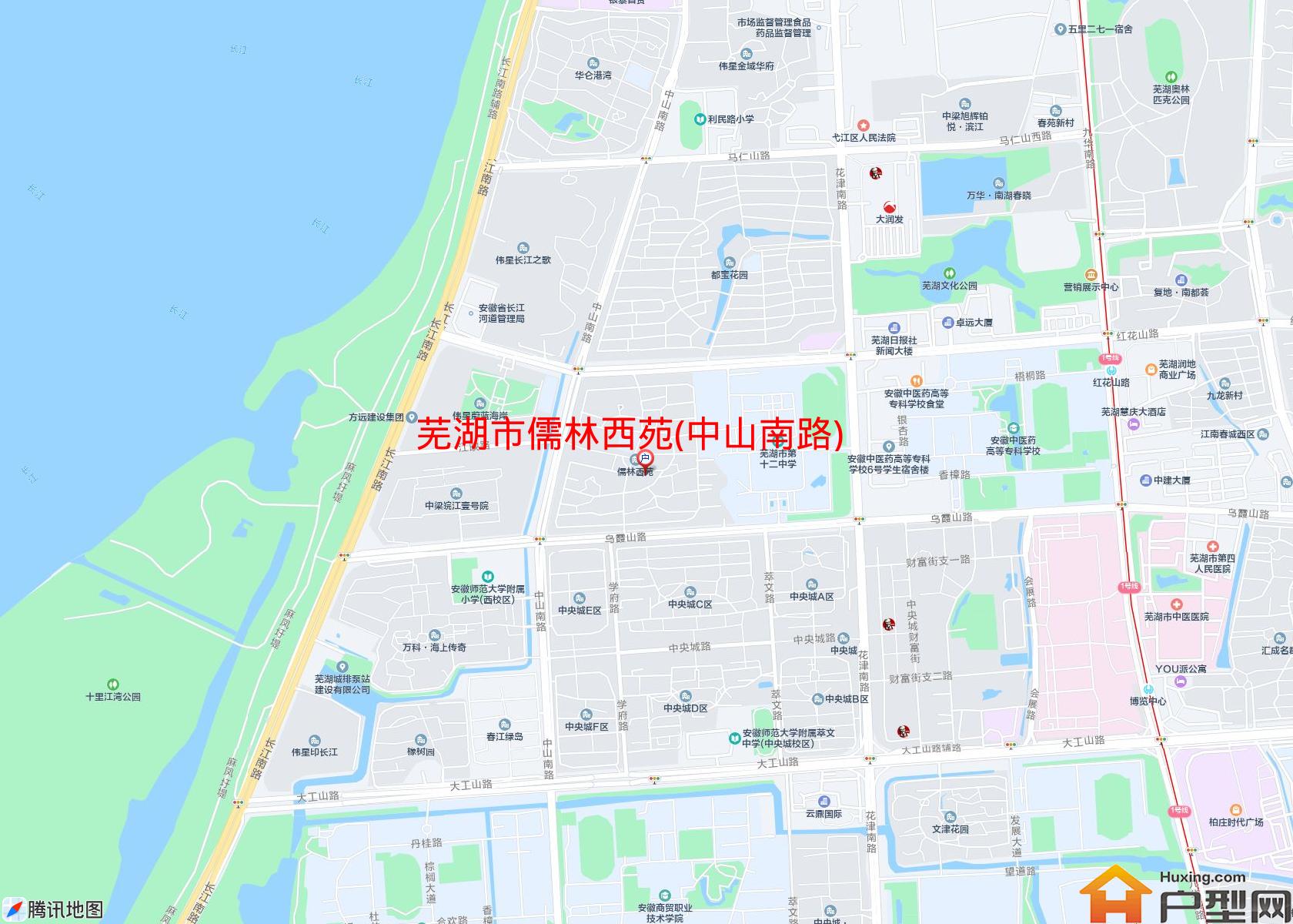 儒林西苑(中山南路)小区 - 户型网