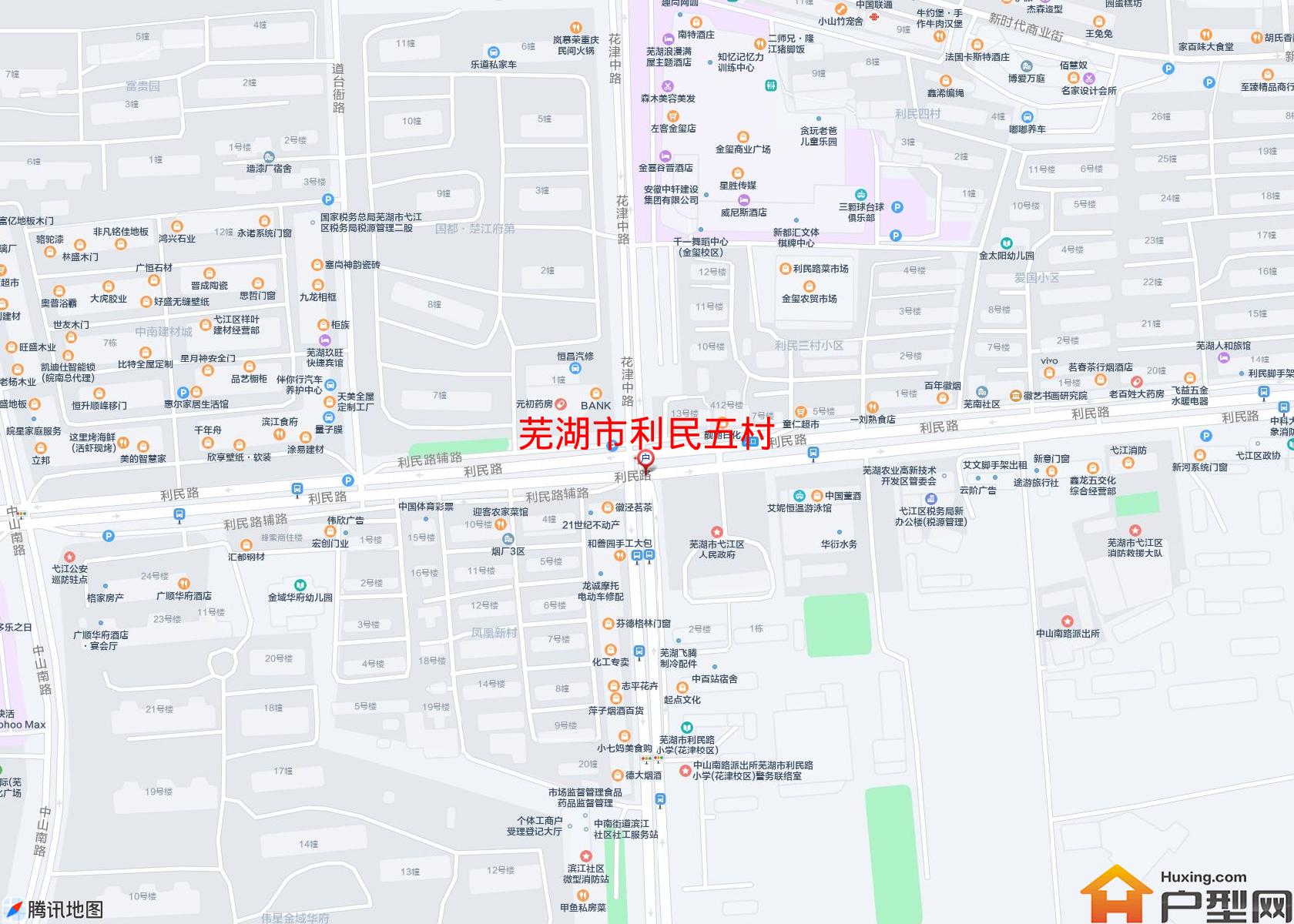 利民五村小区 - 户型网
