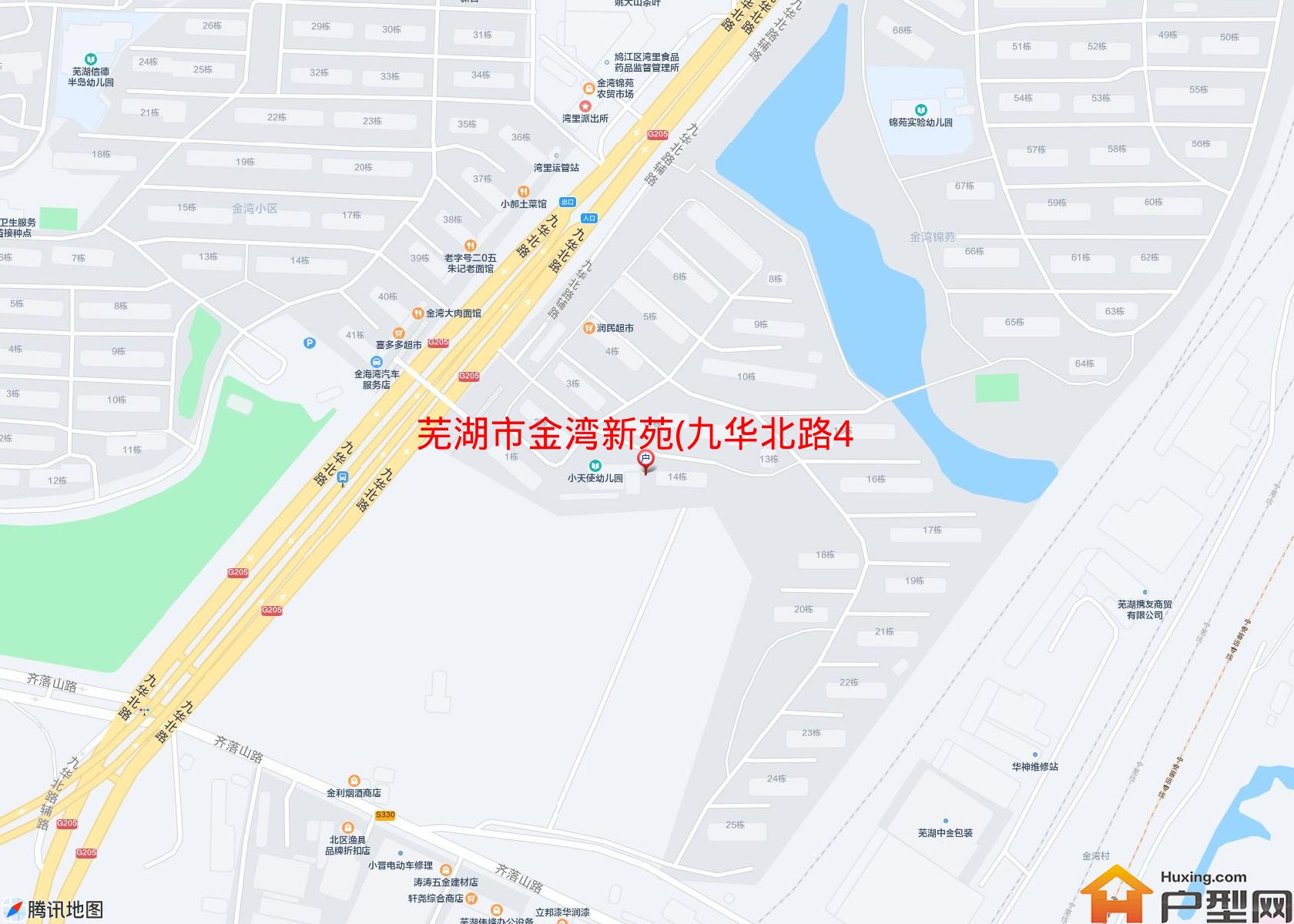 金湾新苑(九华北路452号)小区 - 户型网