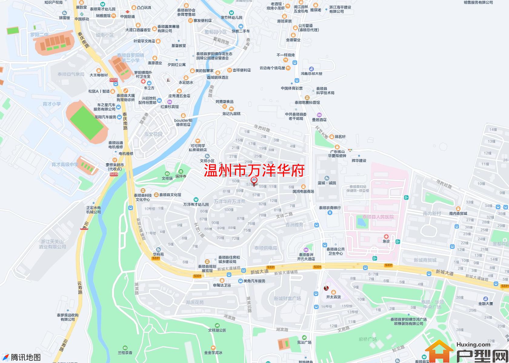 万洋华府小区 - 户型网