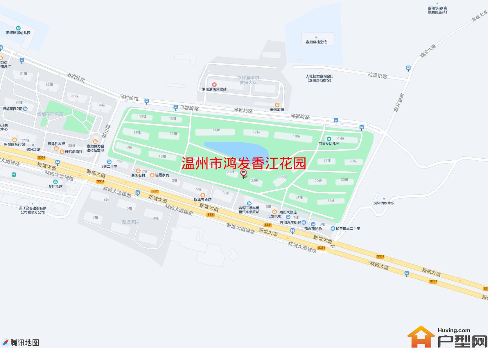 鸿发香江花园小区 - 户型网 鸿发香江花园小区 - 户型网
