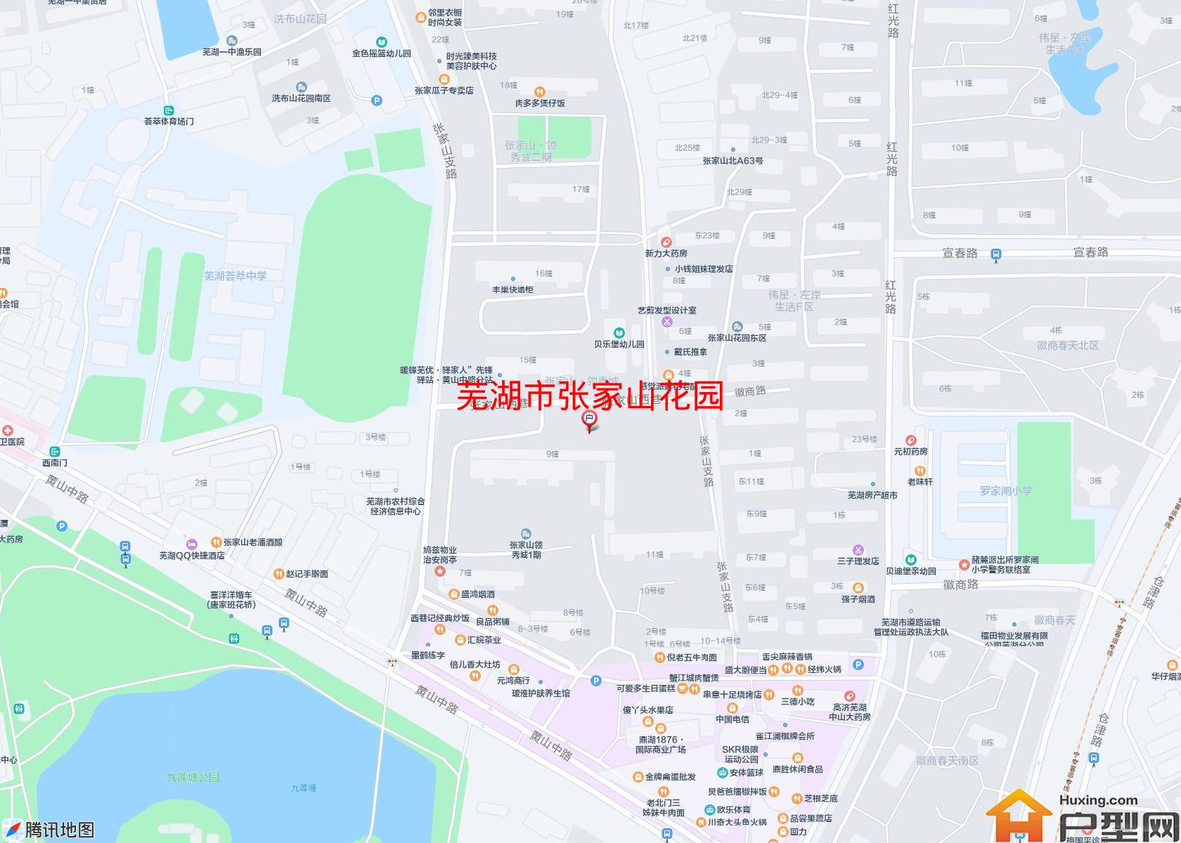 张家山花园小区 - 户型网