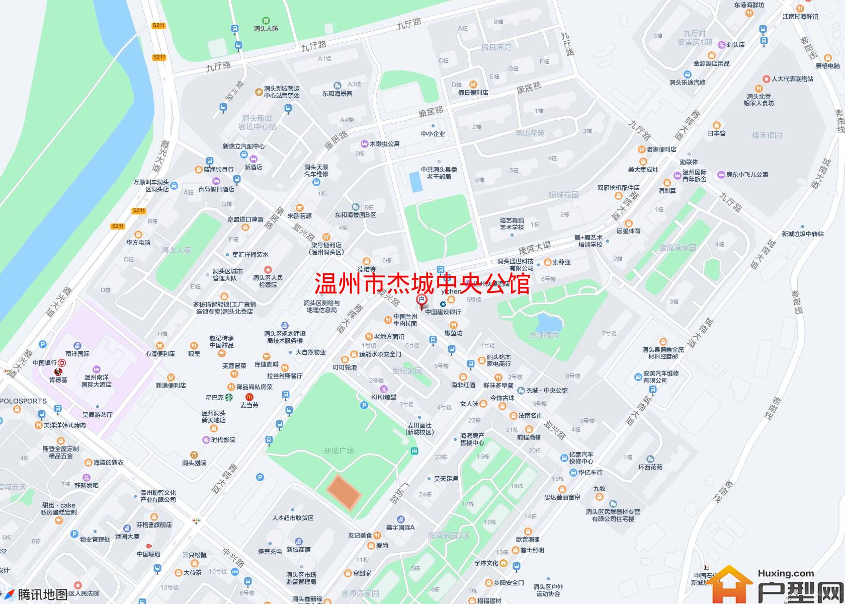 杰城中央公馆小区 - 户型网 杰城中央公馆小区 - 户型网
