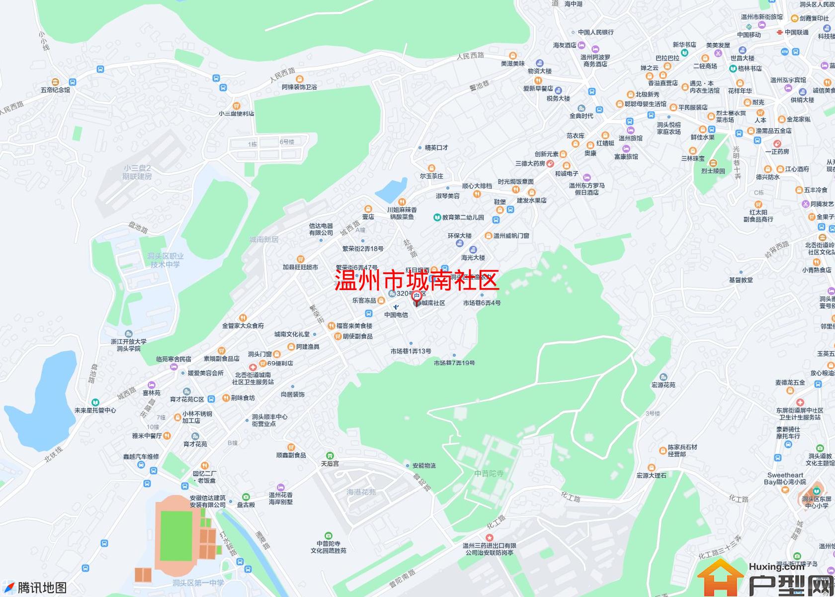 城南社区小区 - 户型网