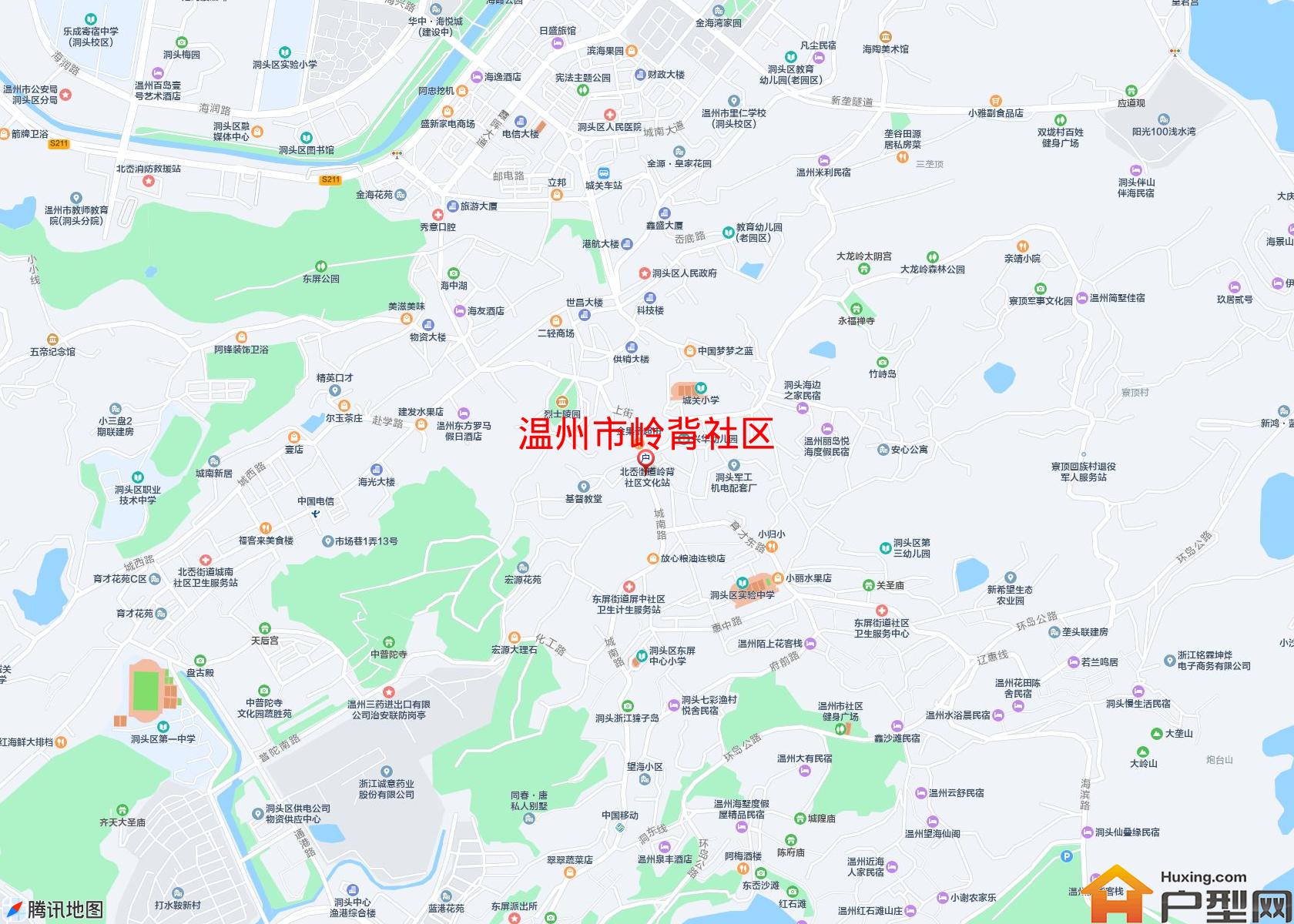 岭背社区小区 - 户型网