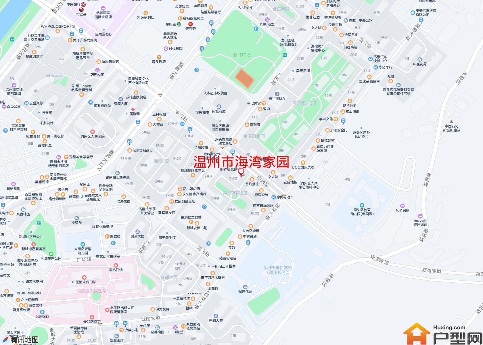 海湾家园小区 - 户型网