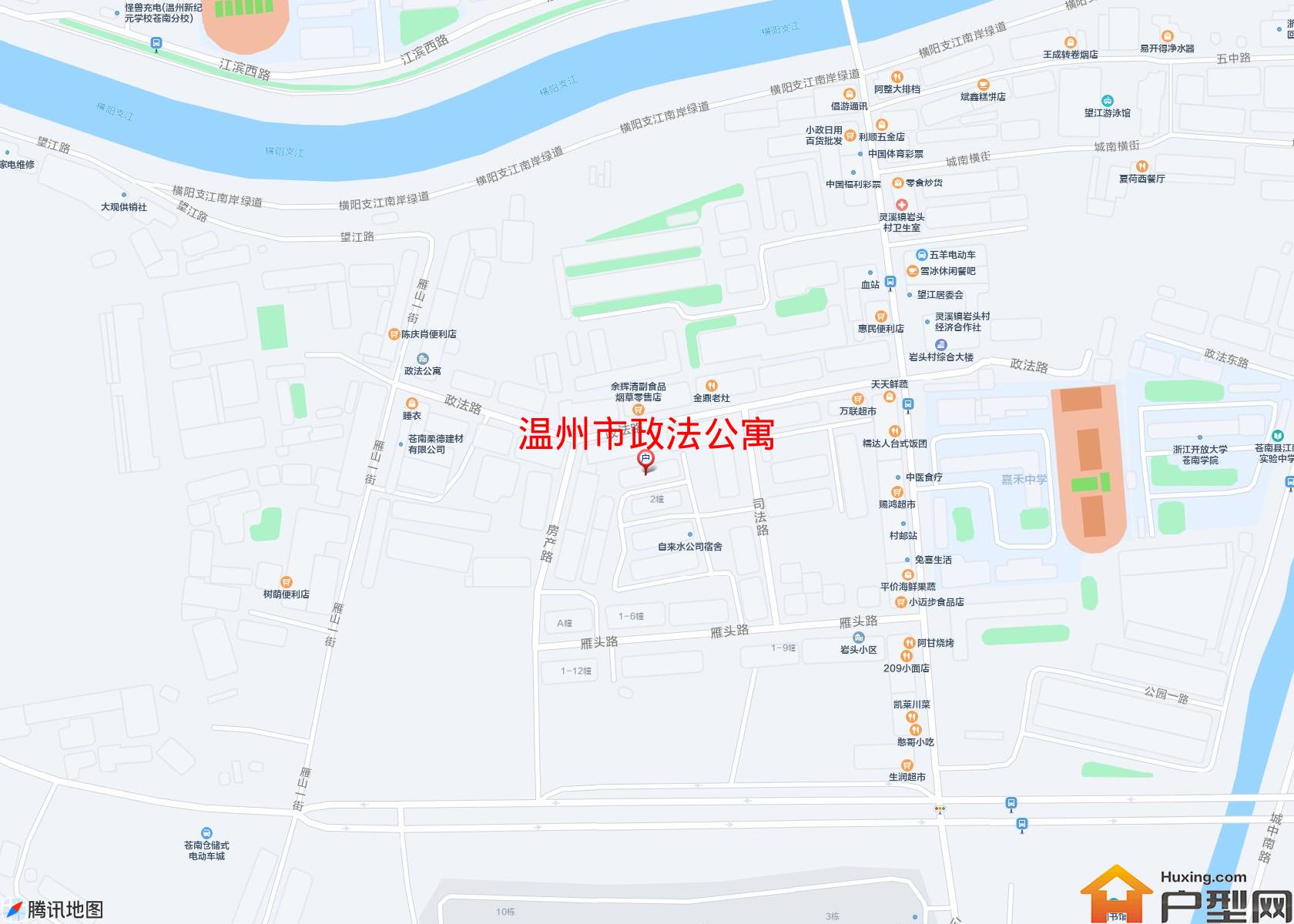 政法公寓小区 - 户型网