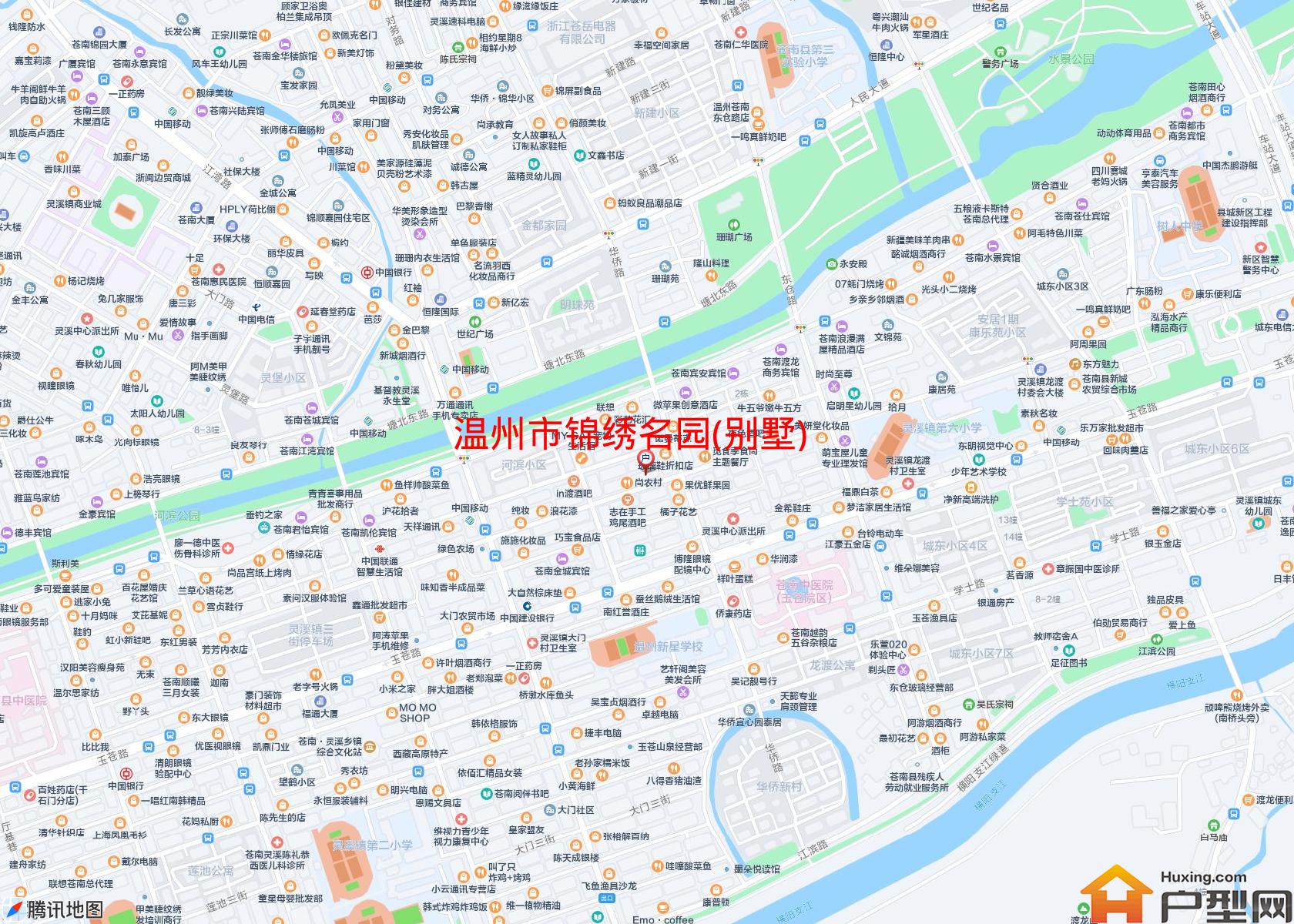 锦绣名园(别墅)小区 - 户型网