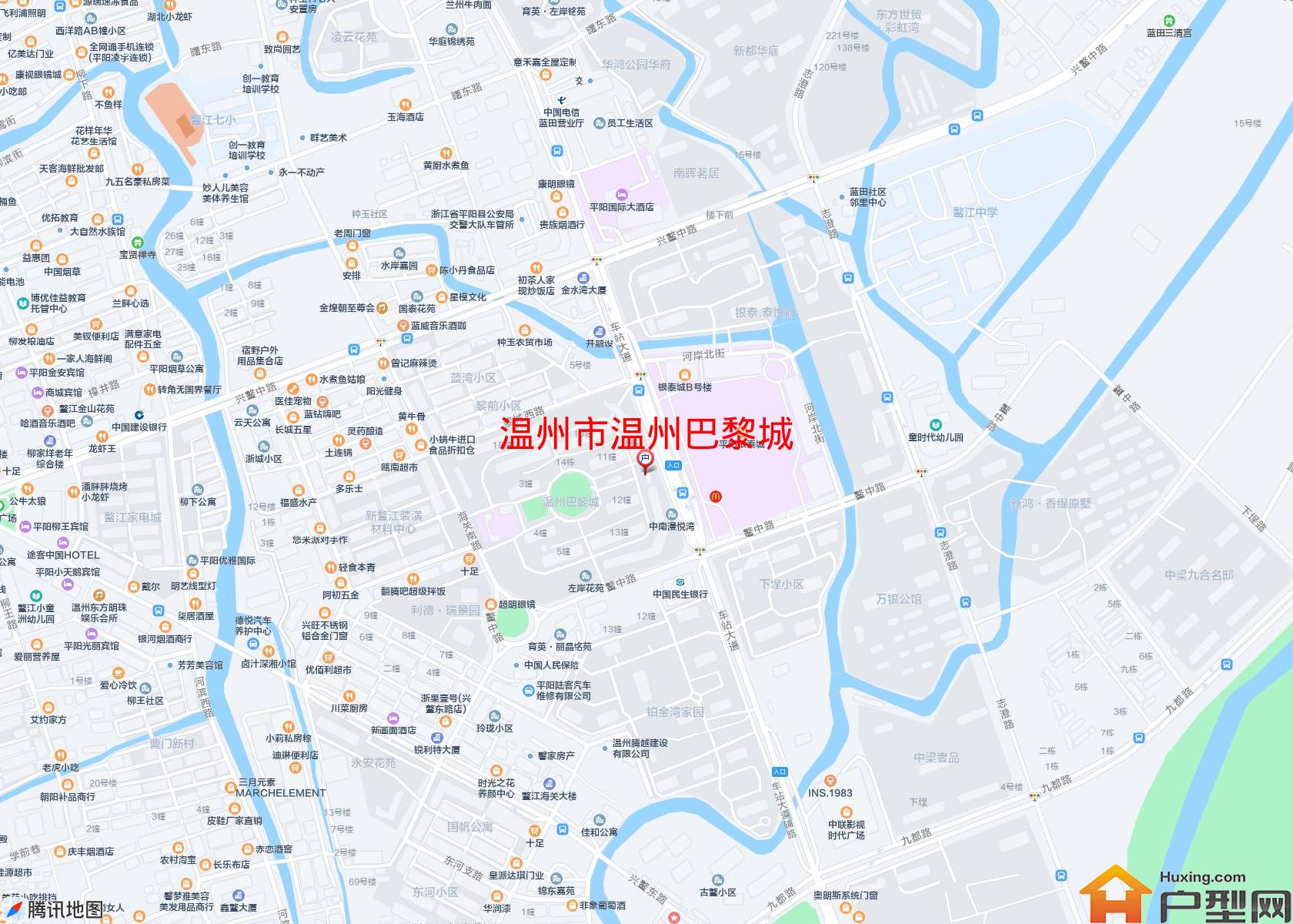 温州巴黎城小区 - 户型网