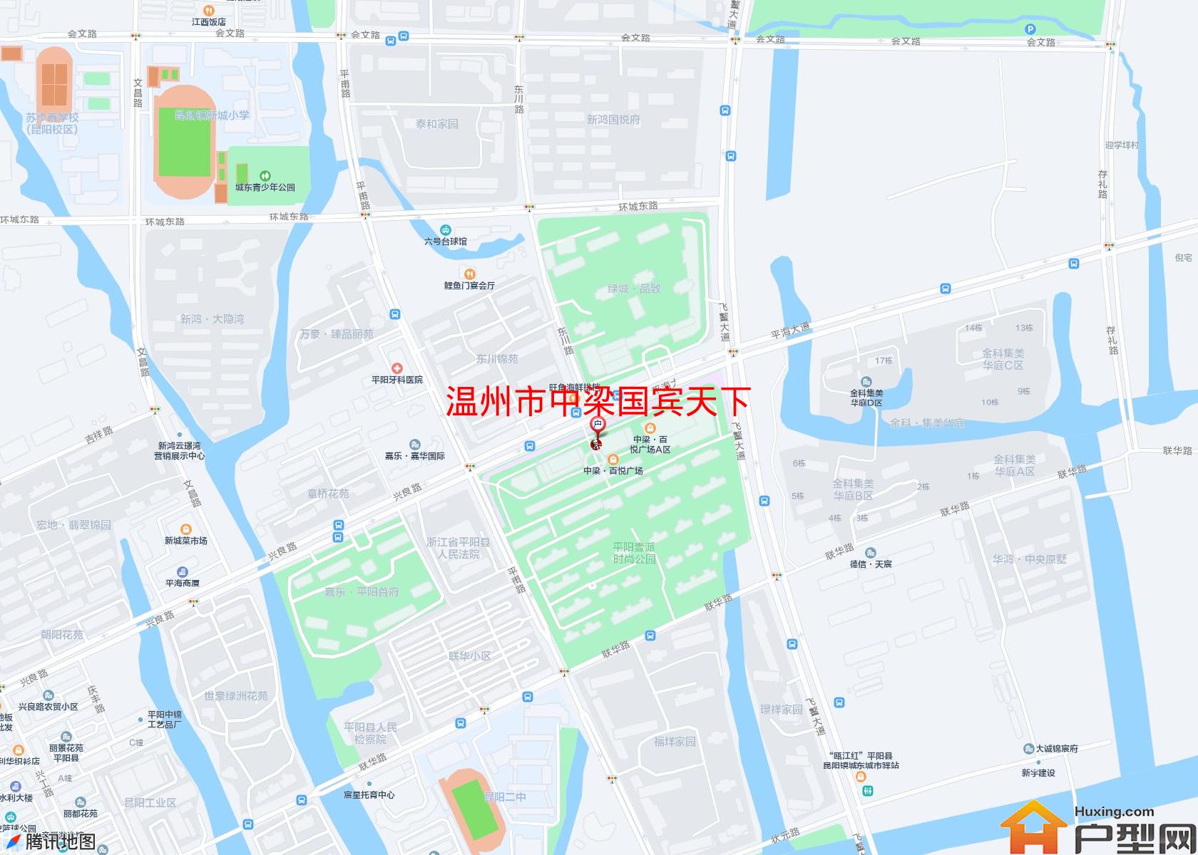 中梁国宾天下小区 - 户型网