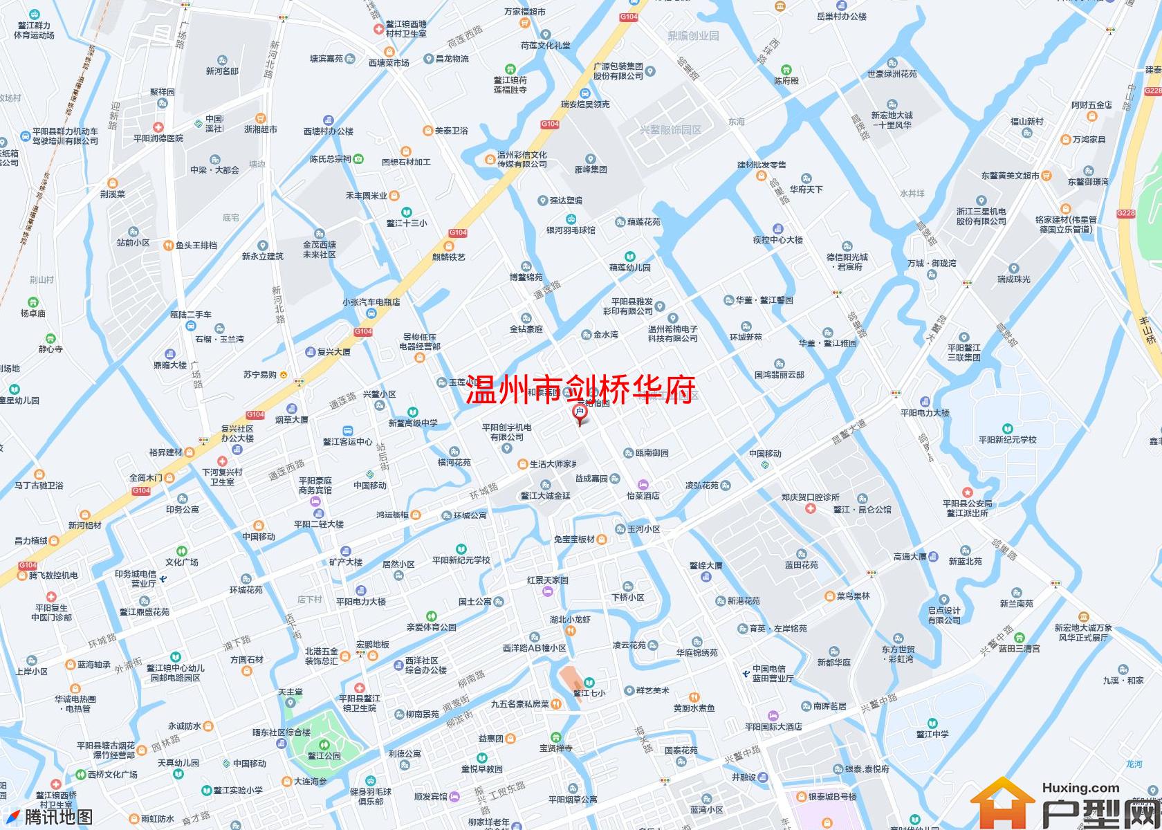 剑桥华府小区 - 户型网