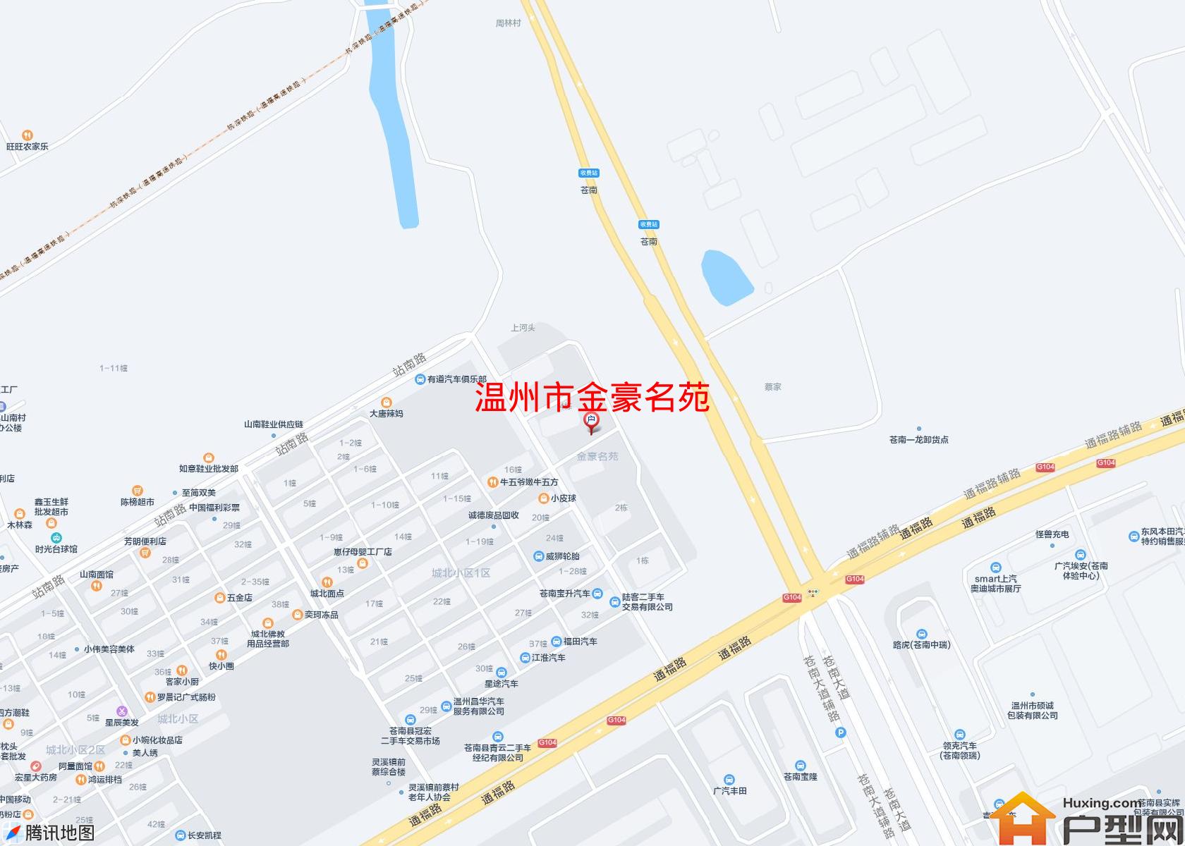 金豪名苑小区 - 户型网