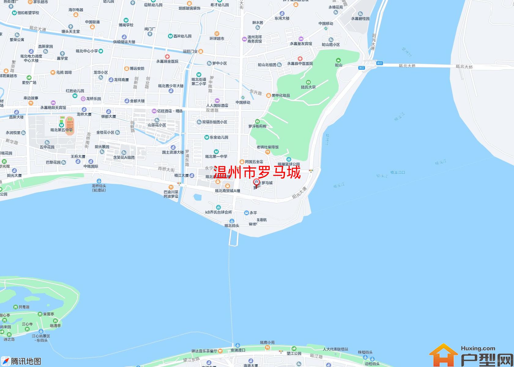 罗马城小区 - 户型网