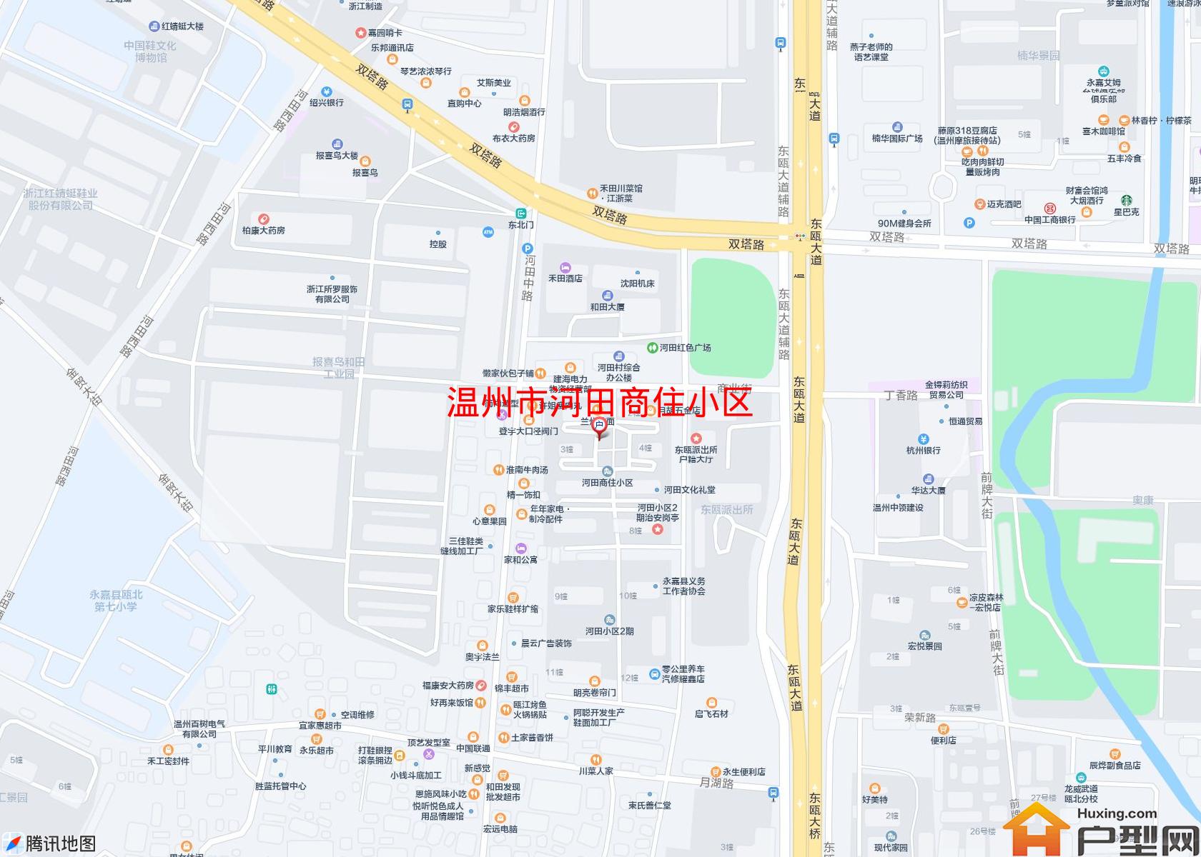 河田商住小区小区 - 户型网