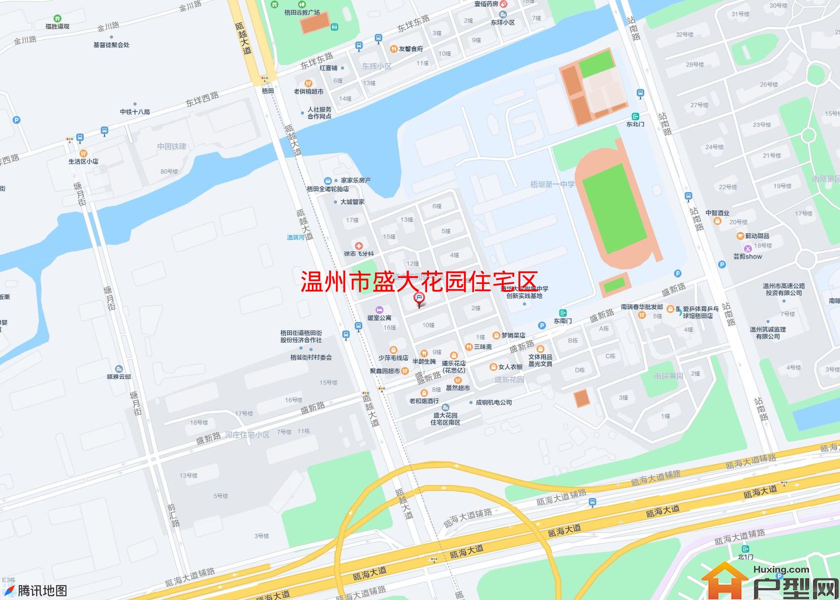 盛大花园住宅区小区 - 户型网