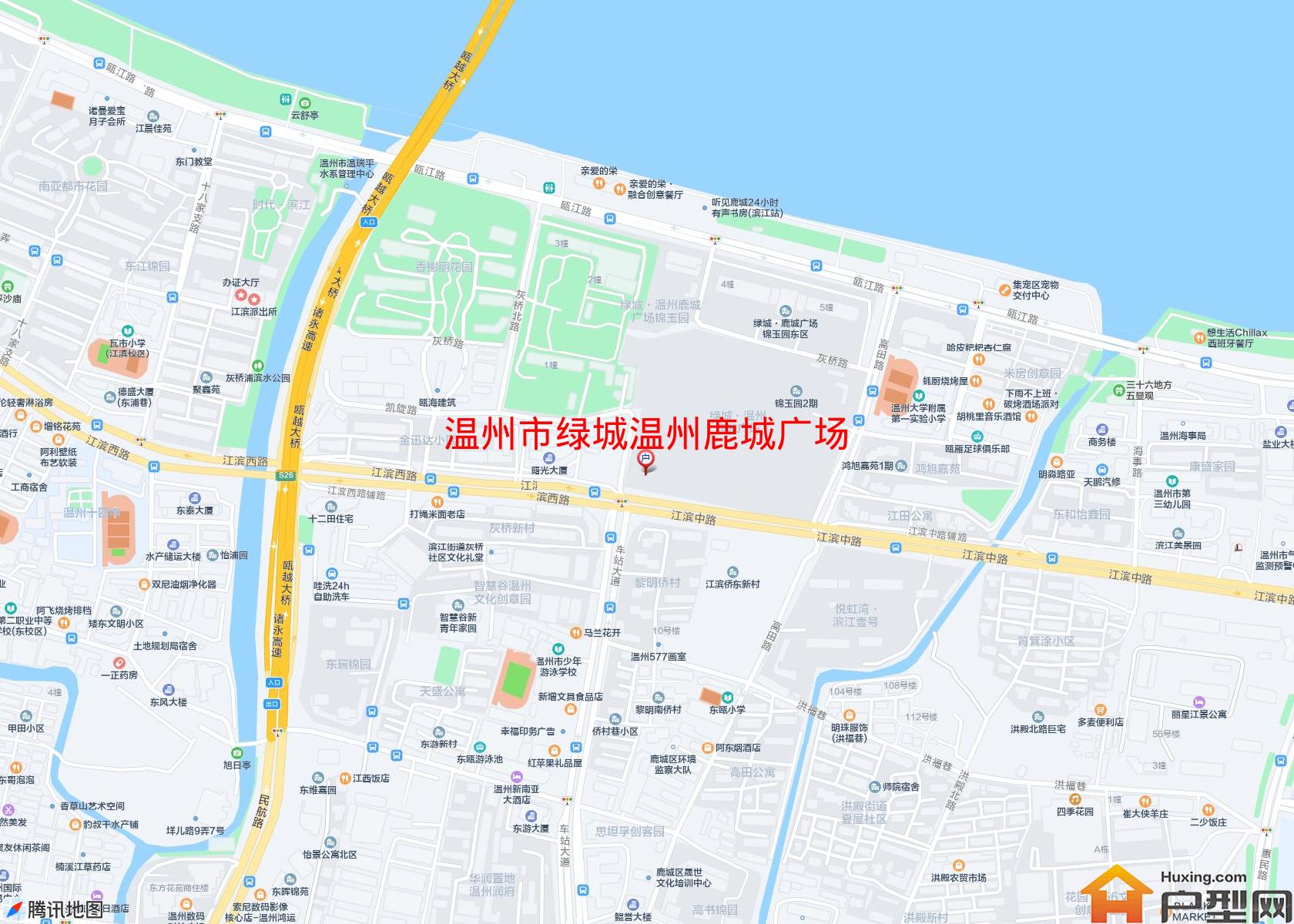 绿城温州鹿城广场小区 - 户型网