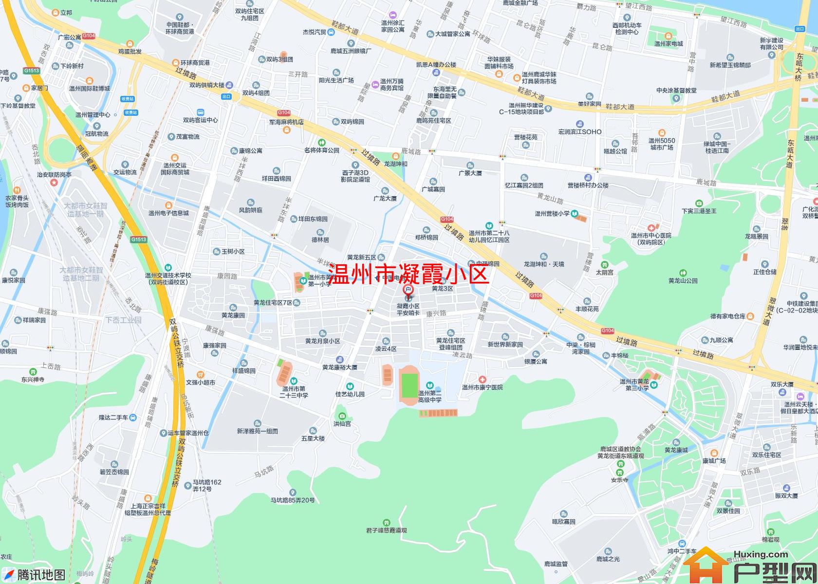 凝霞小区小区 - 户型网