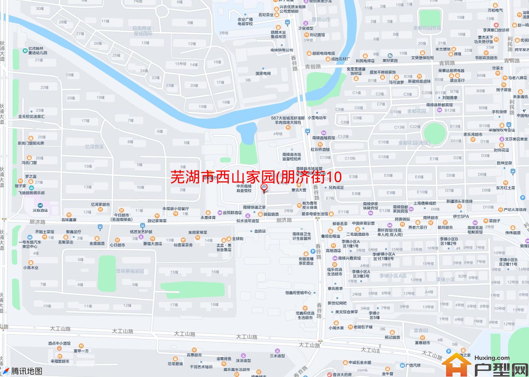 西山家园(朋济街104号)小区 - 户型网