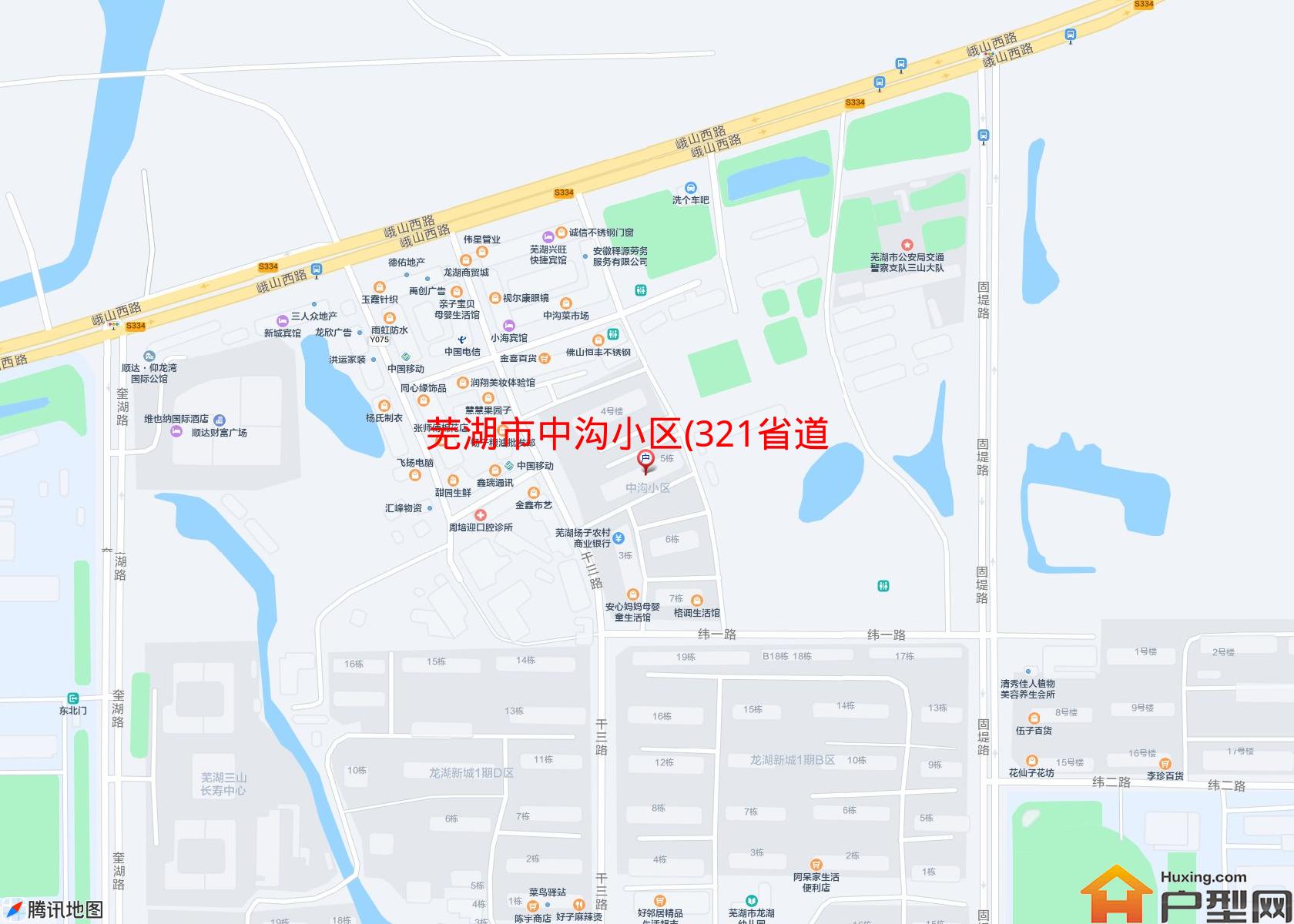 中沟小区(321省道)小区 - 户型网