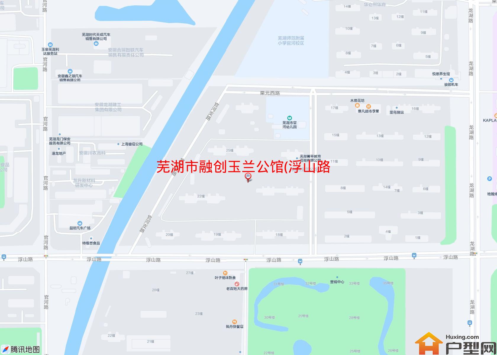融创玉兰公馆(浮山路)小区 - 户型网
