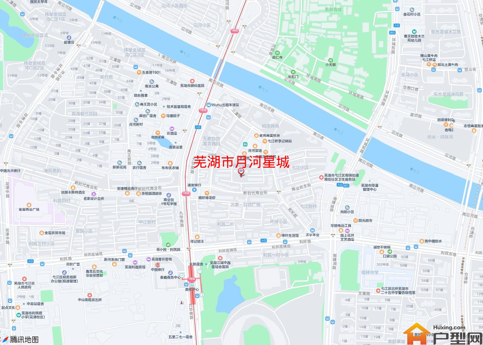 月河星城小区 - 户型网