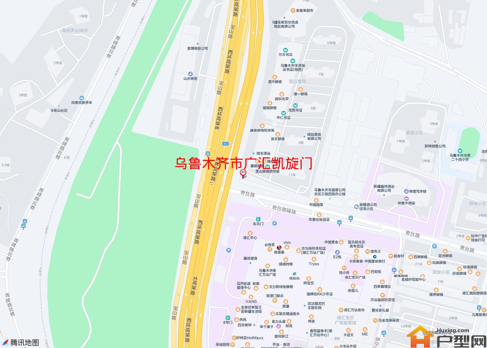 广汇凯旋门小区 - 户型网