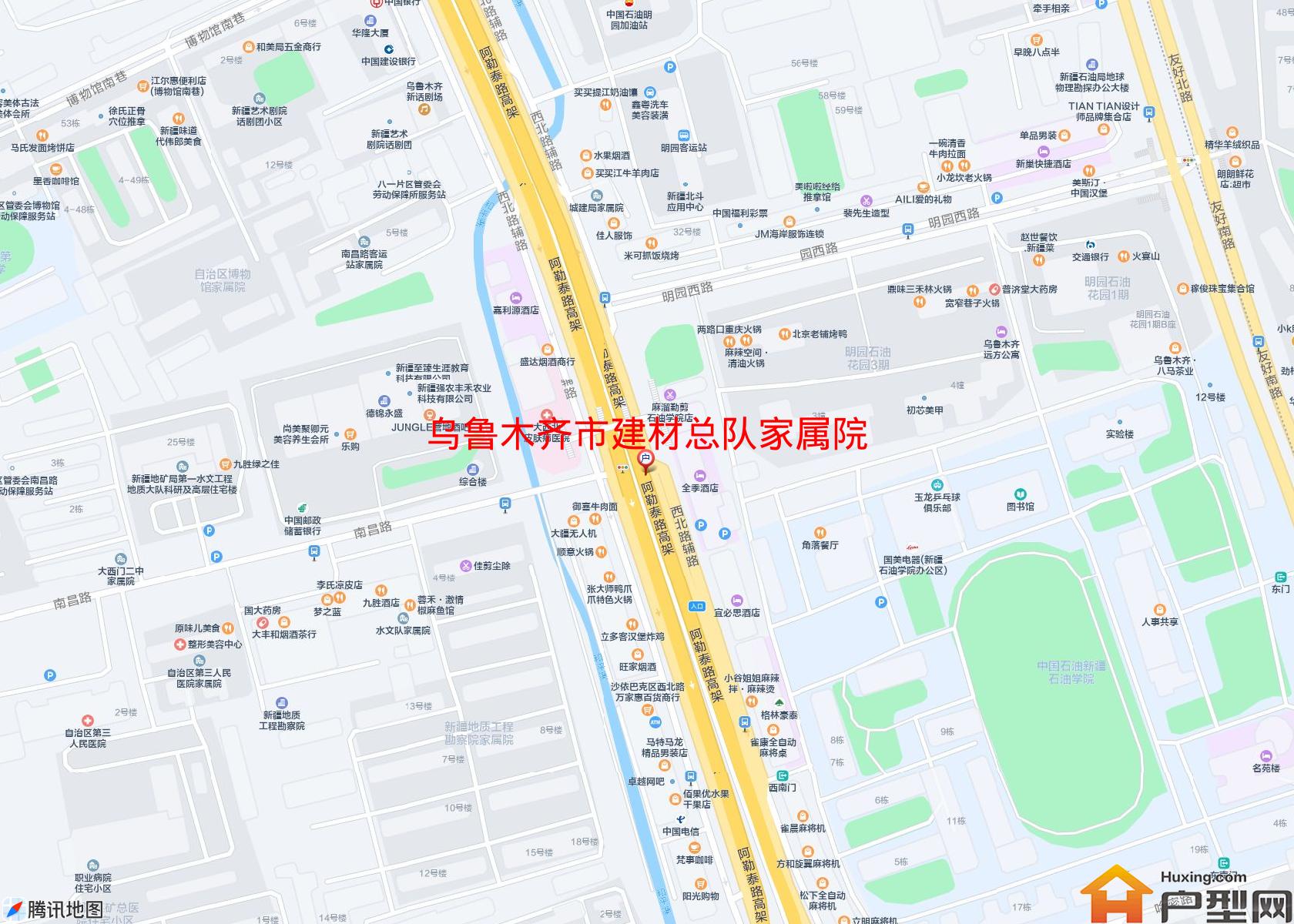 建材总队家属院小区 - 户型网