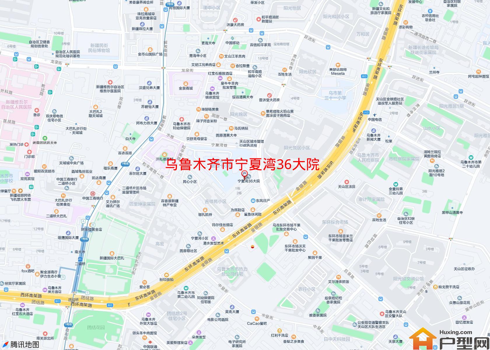 宁夏湾36大院小区 - 户型网