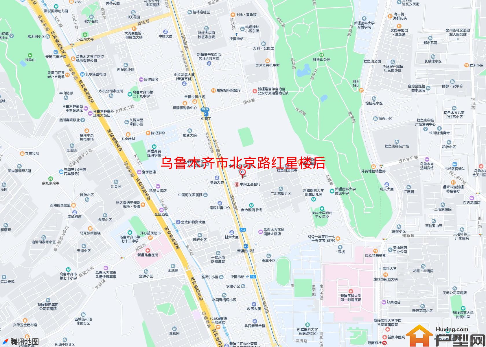 北京路红星楼后小区 - 户型网