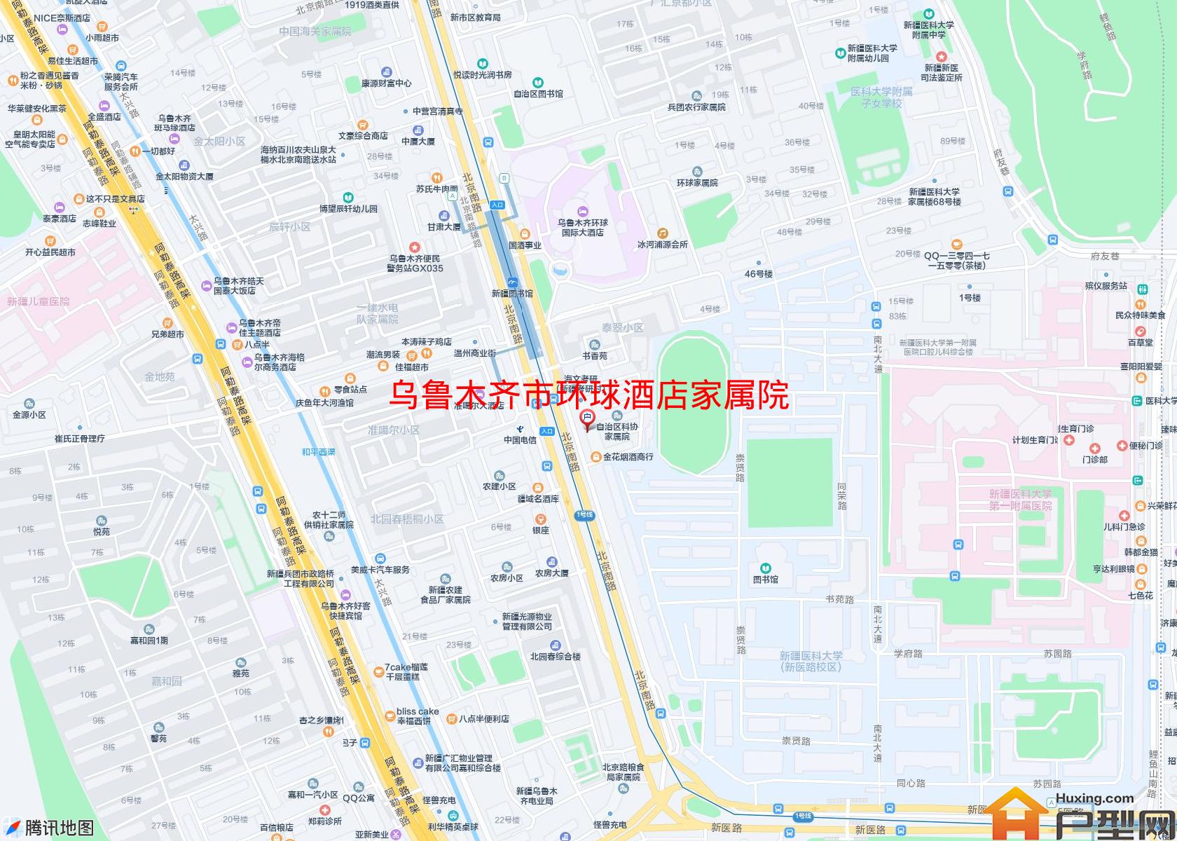 环球酒店家属院小区 - 户型网