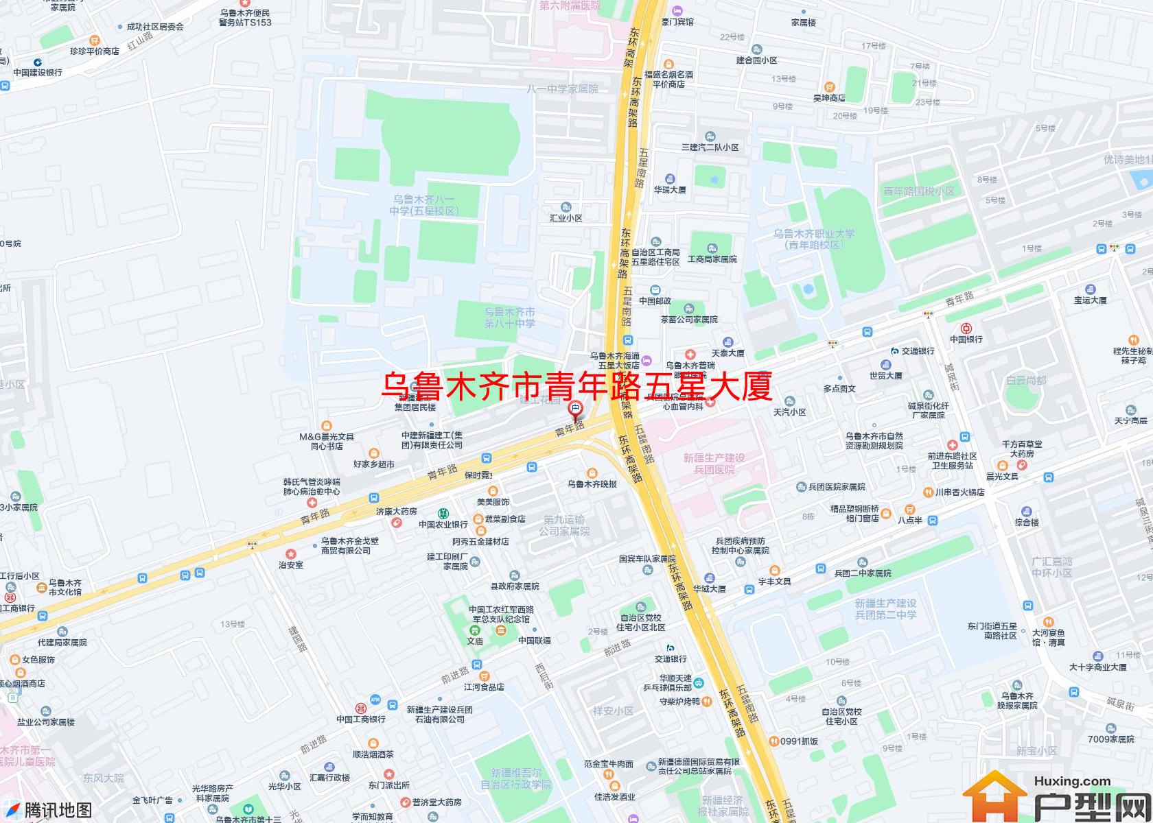 青年路五星大厦小区 - 户型网