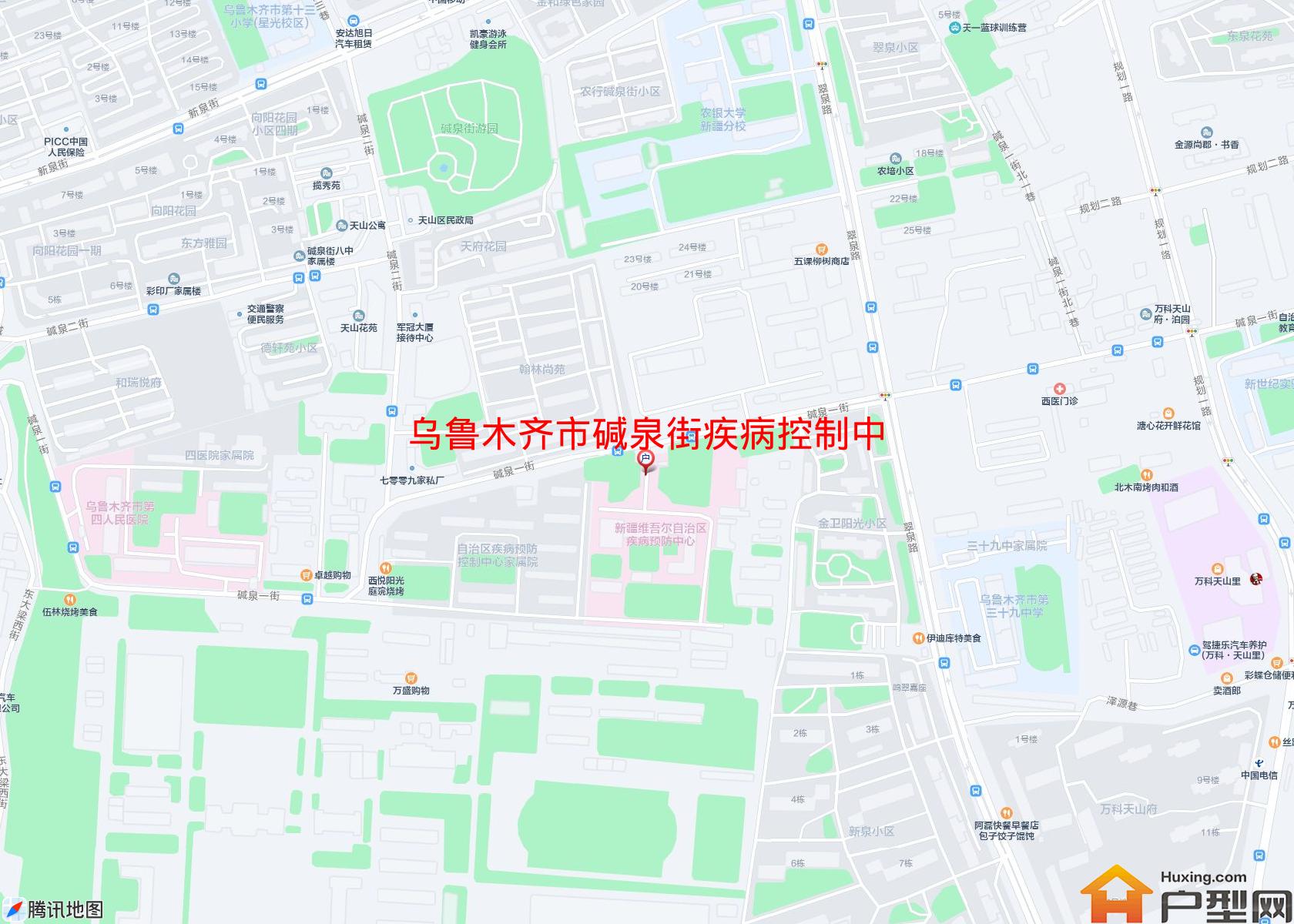 碱泉街疾病控制中心小区 - 户型网