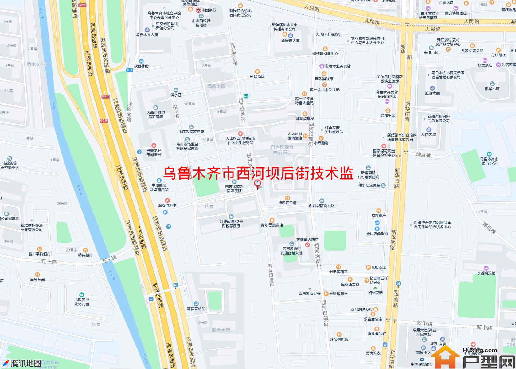 西河坝后街技术监督局小区 - 户型网