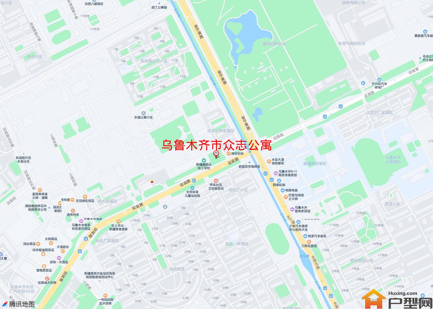 众志公寓小区 - 户型网
