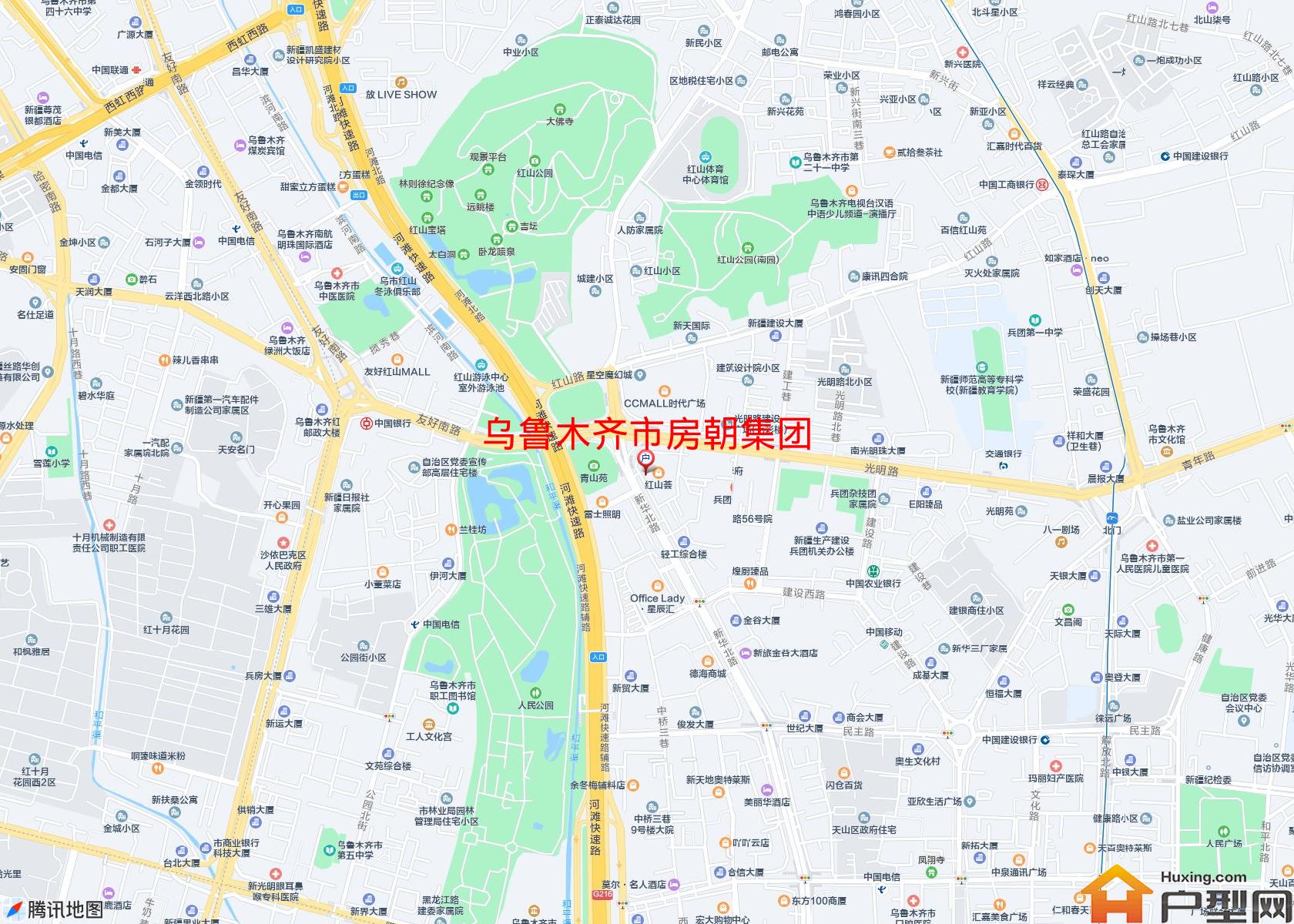 房朝集团小区 - 户型网