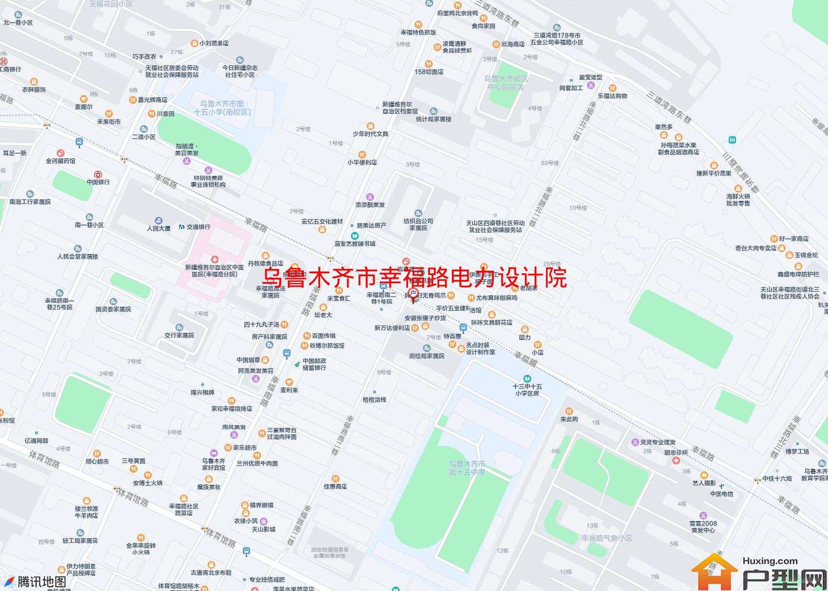 幸福路电力设计院小区 - 户型网