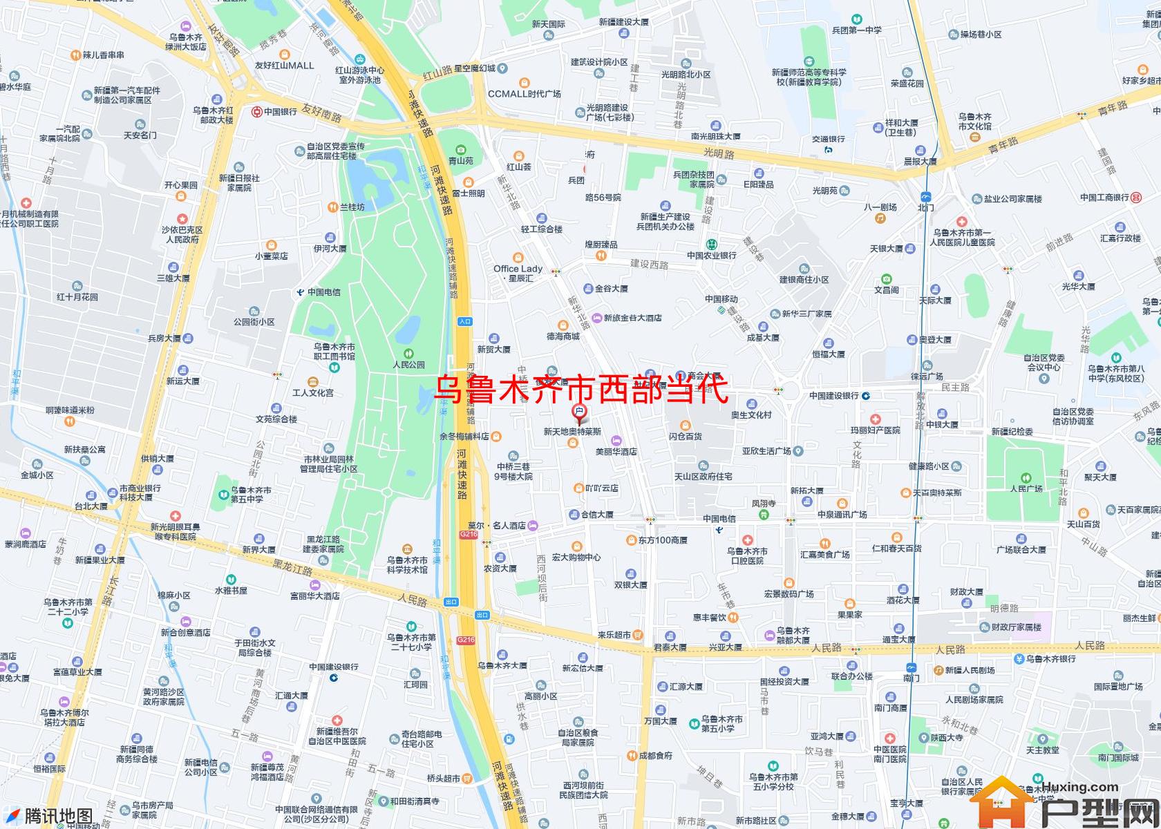 西部当代小区 - 户型网