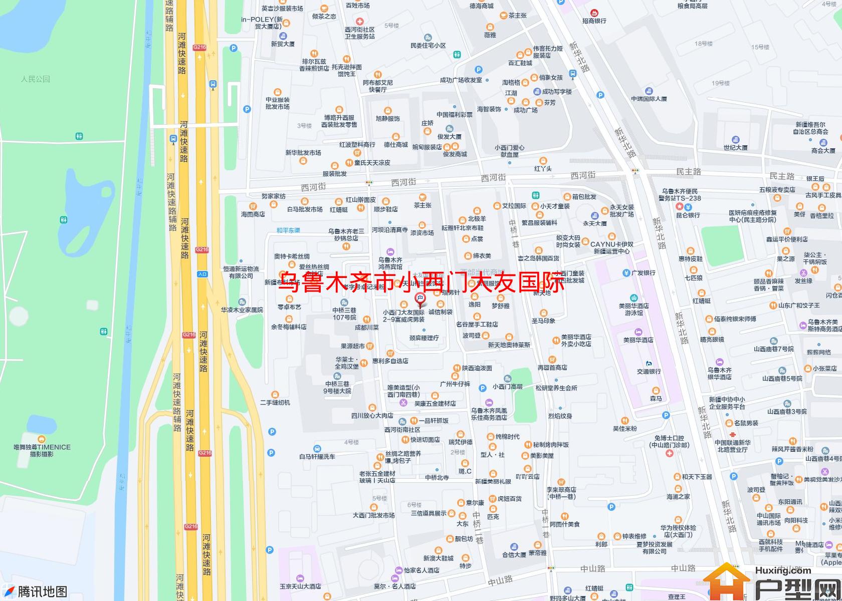 小西门大友国际小区 - 户型网