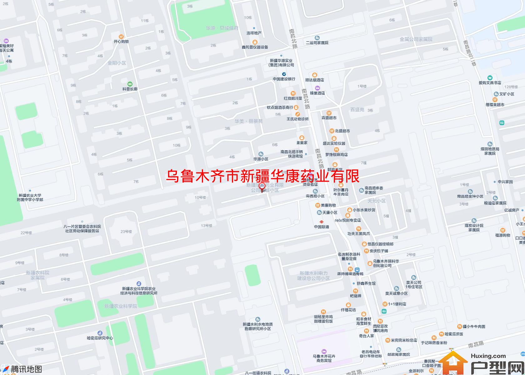新疆华康药业有限公司新城小区小区 - 户型网