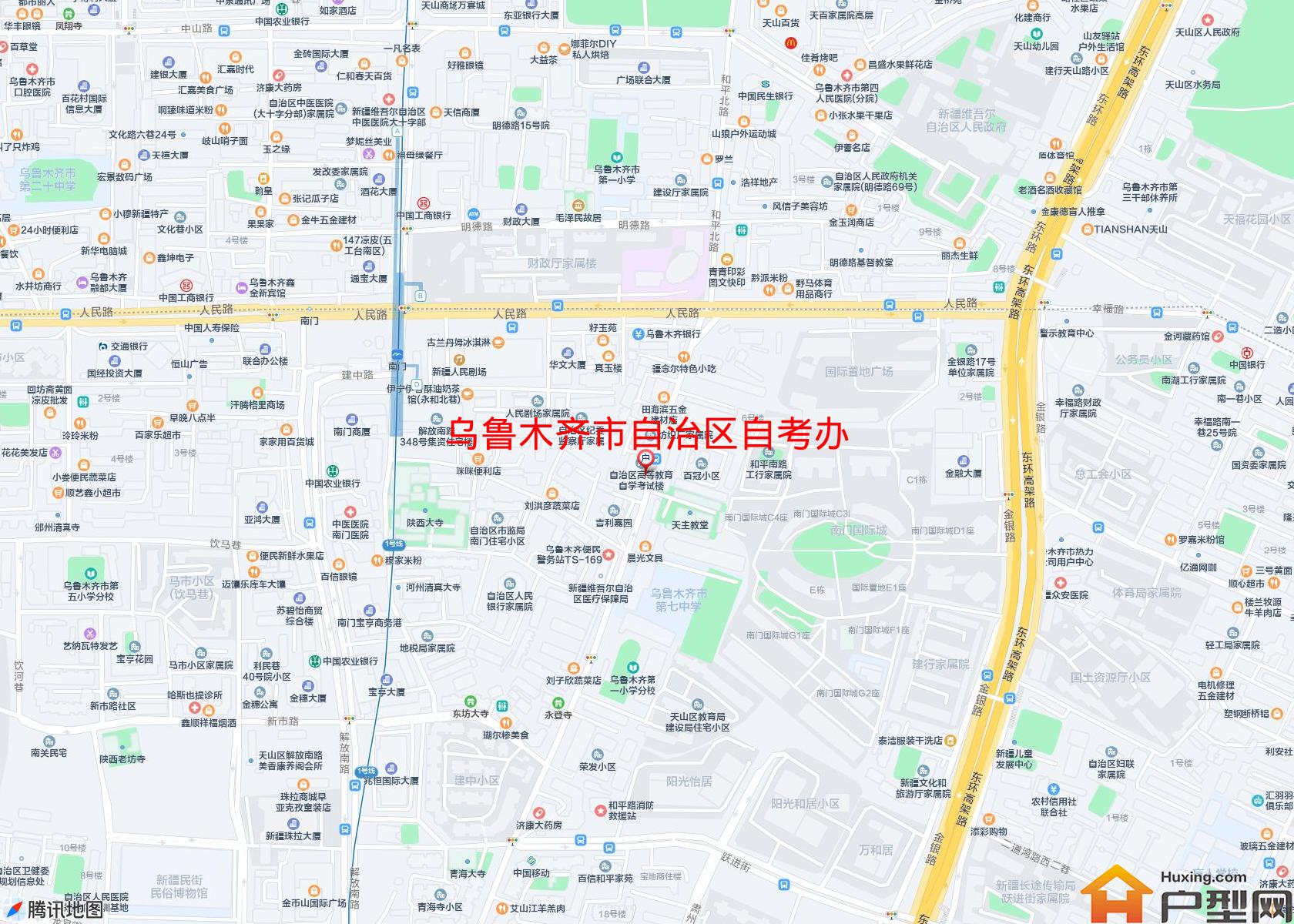 自治区自考办小区 - 户型网