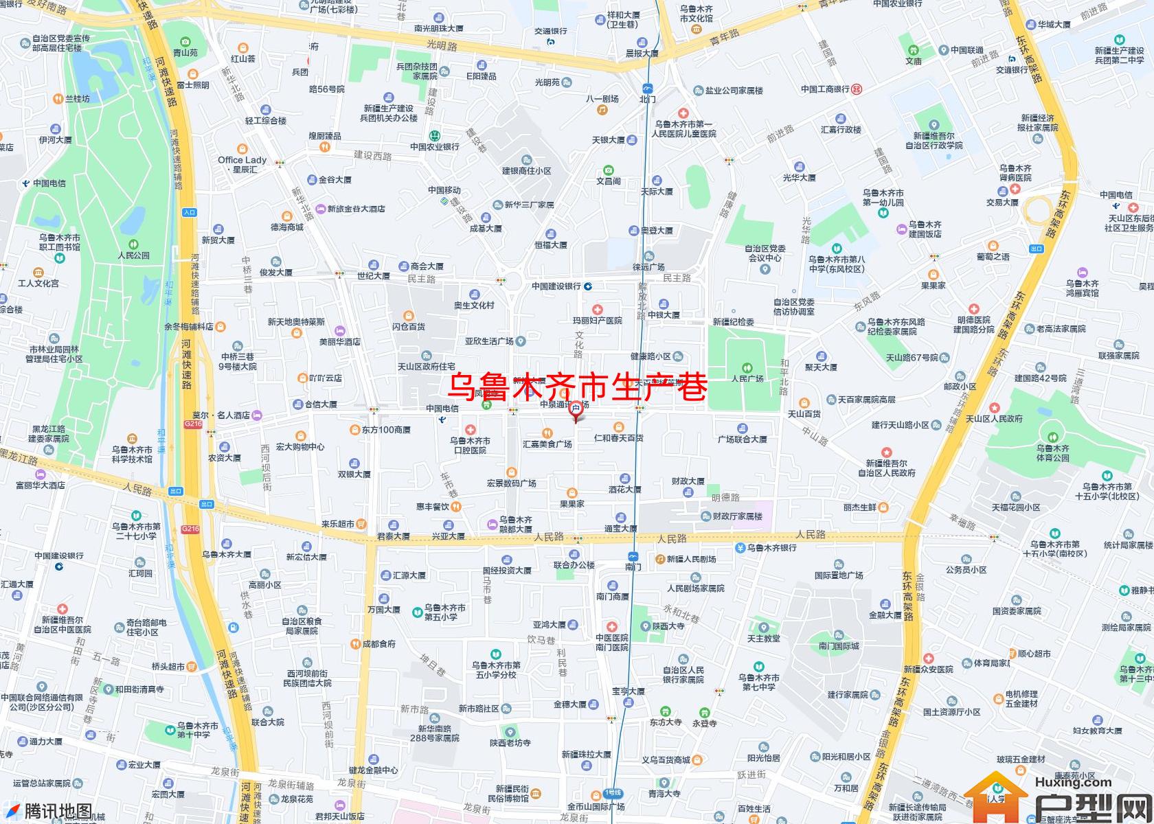 生产巷小区 - 户型网