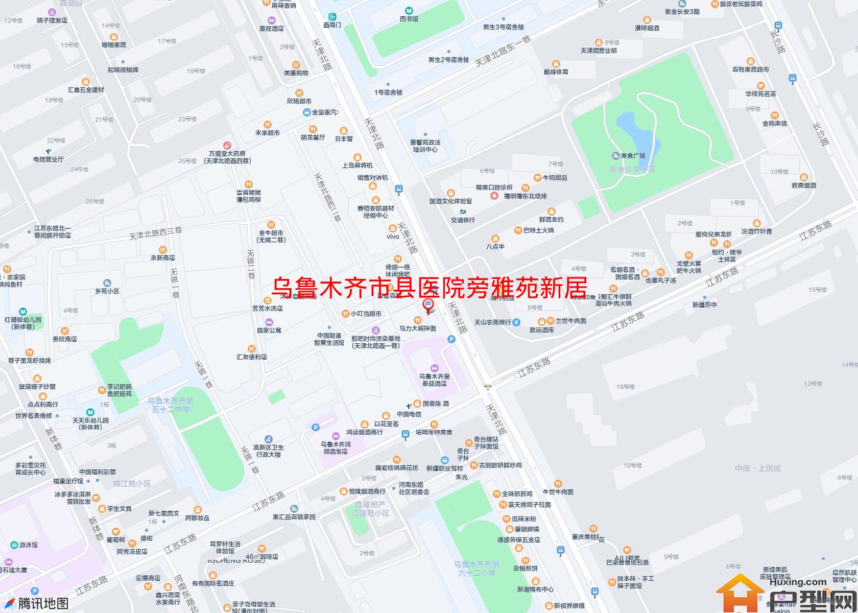 县医院旁雅苑新居小区小区 - 户型网