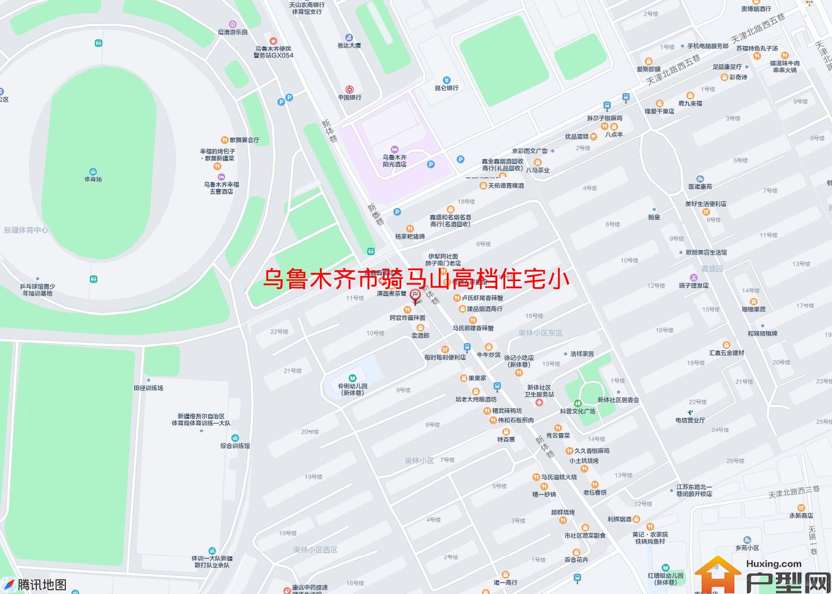 骑马山高档住宅小区小区 - 户型网