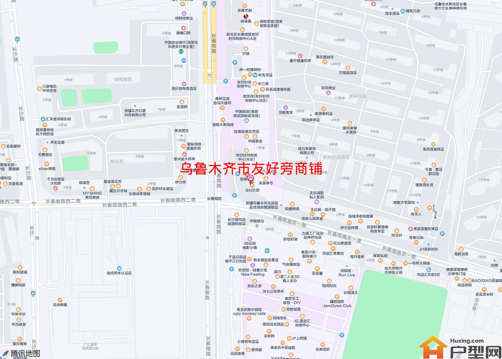 友好旁商铺小区 - 户型网