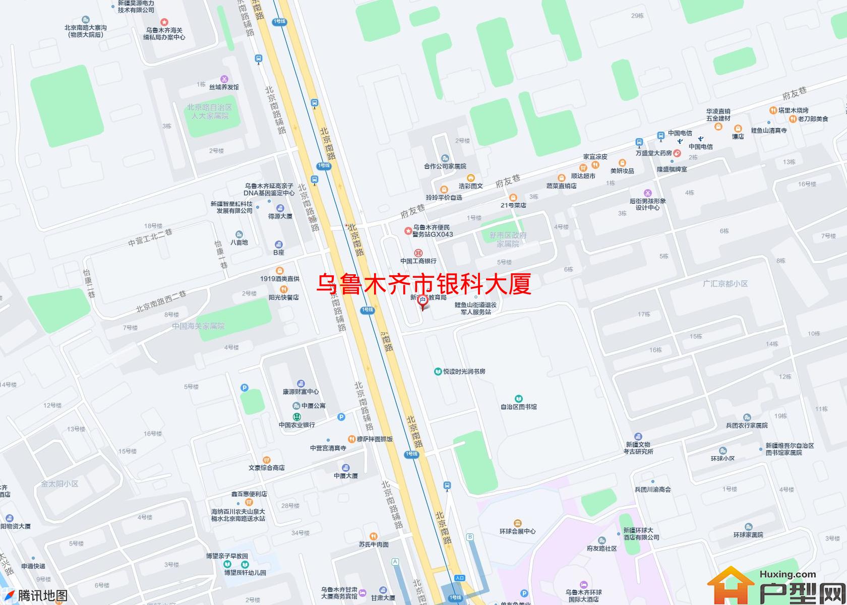 银科大厦小区 - 户型网