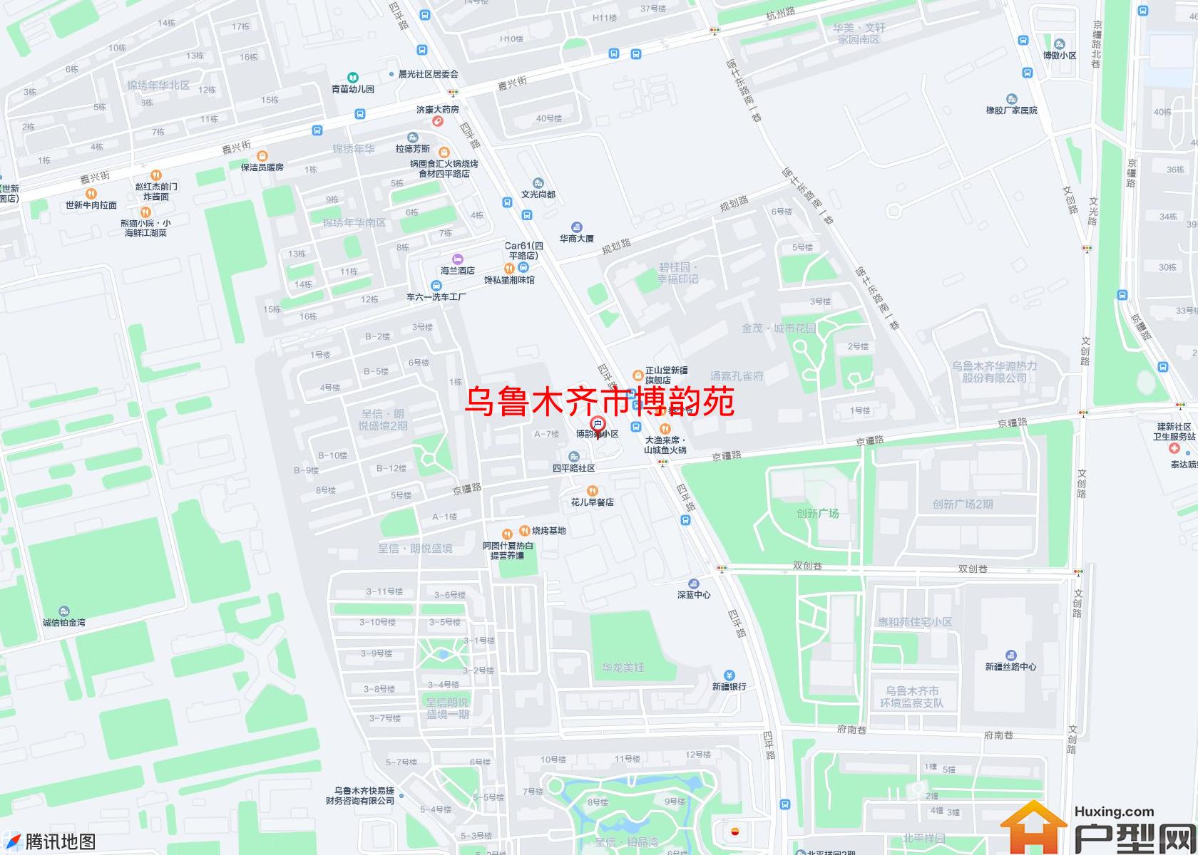 博韵苑小区 - 户型网