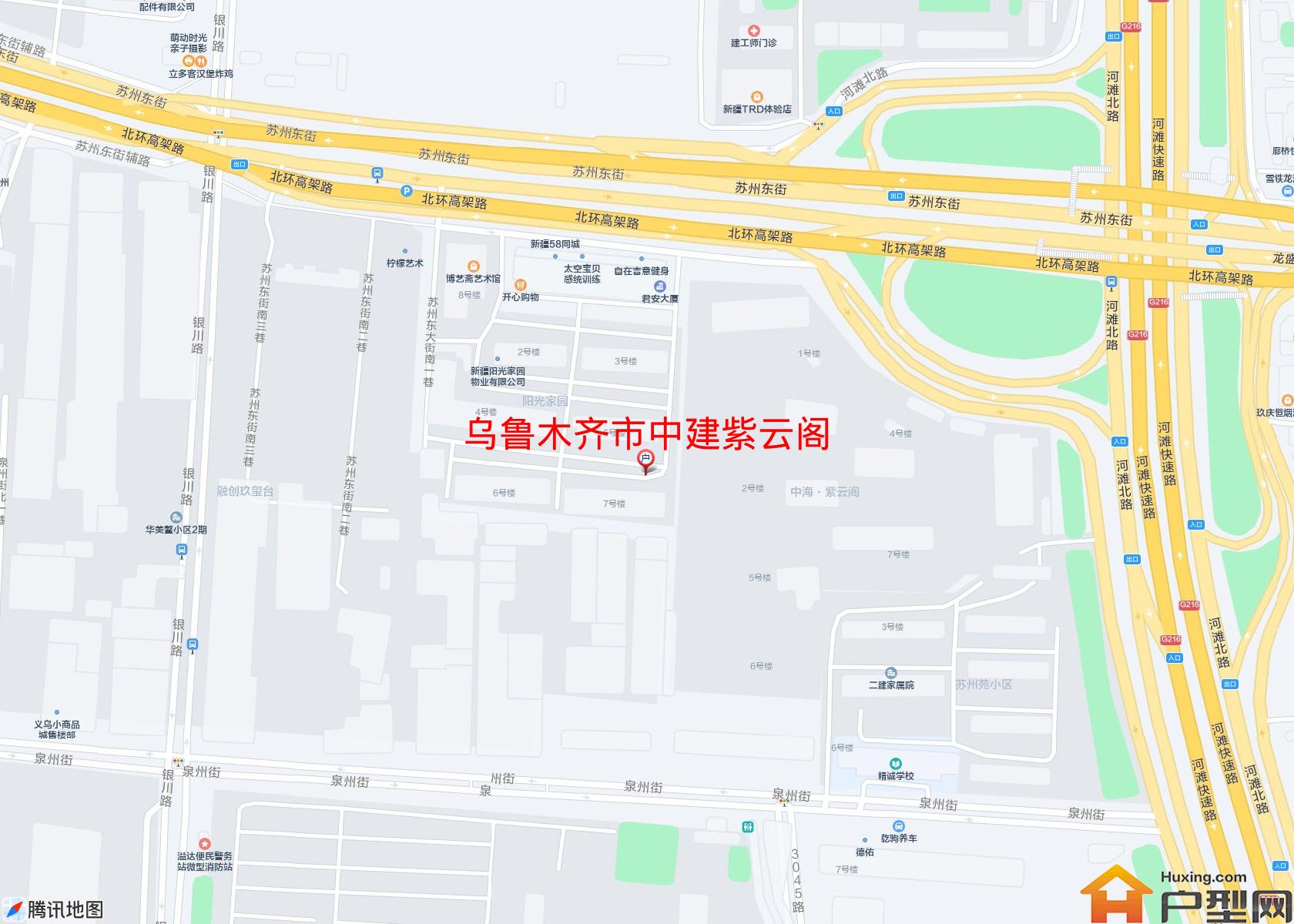 中建紫云阁小区 - 户型网